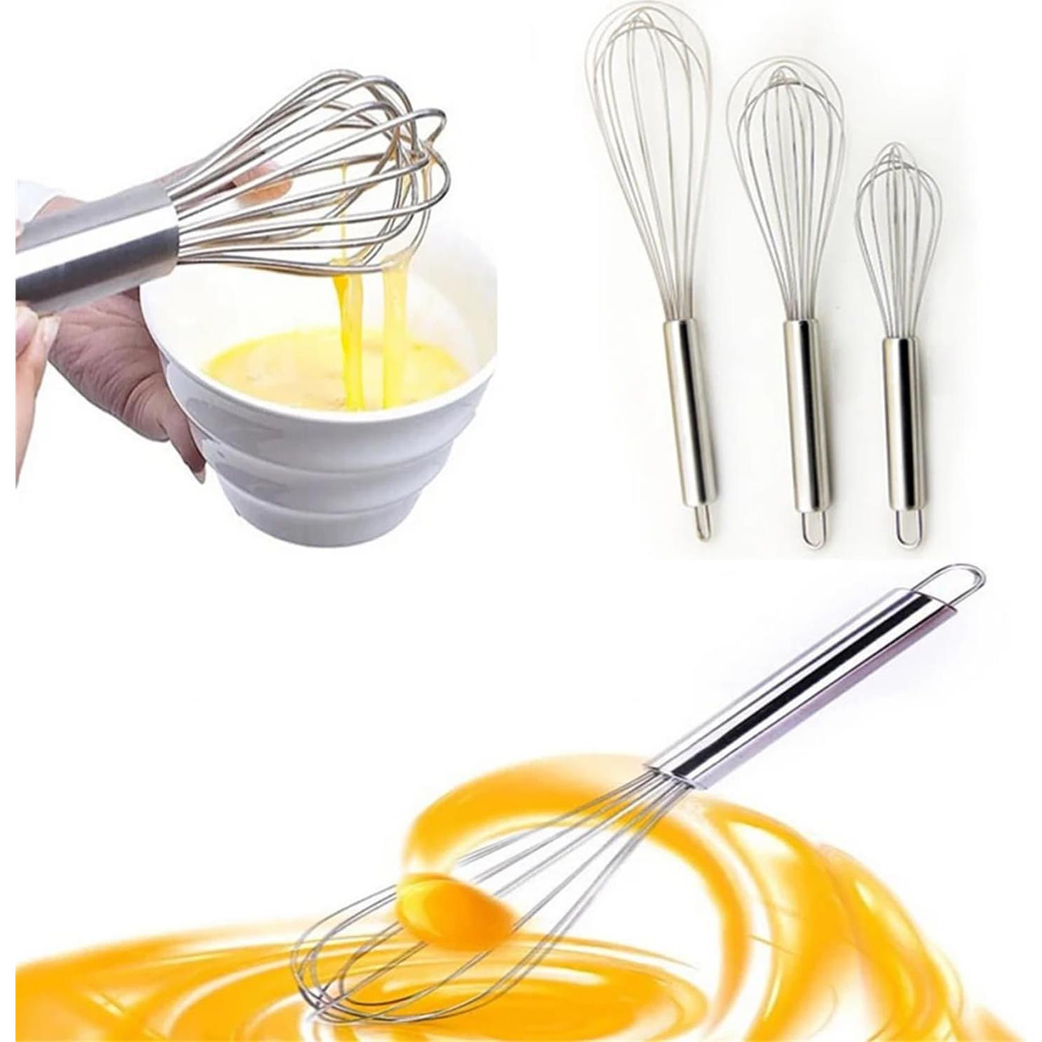 Batidor de Acero Inoxidable 20 cm DANIAO Profesional