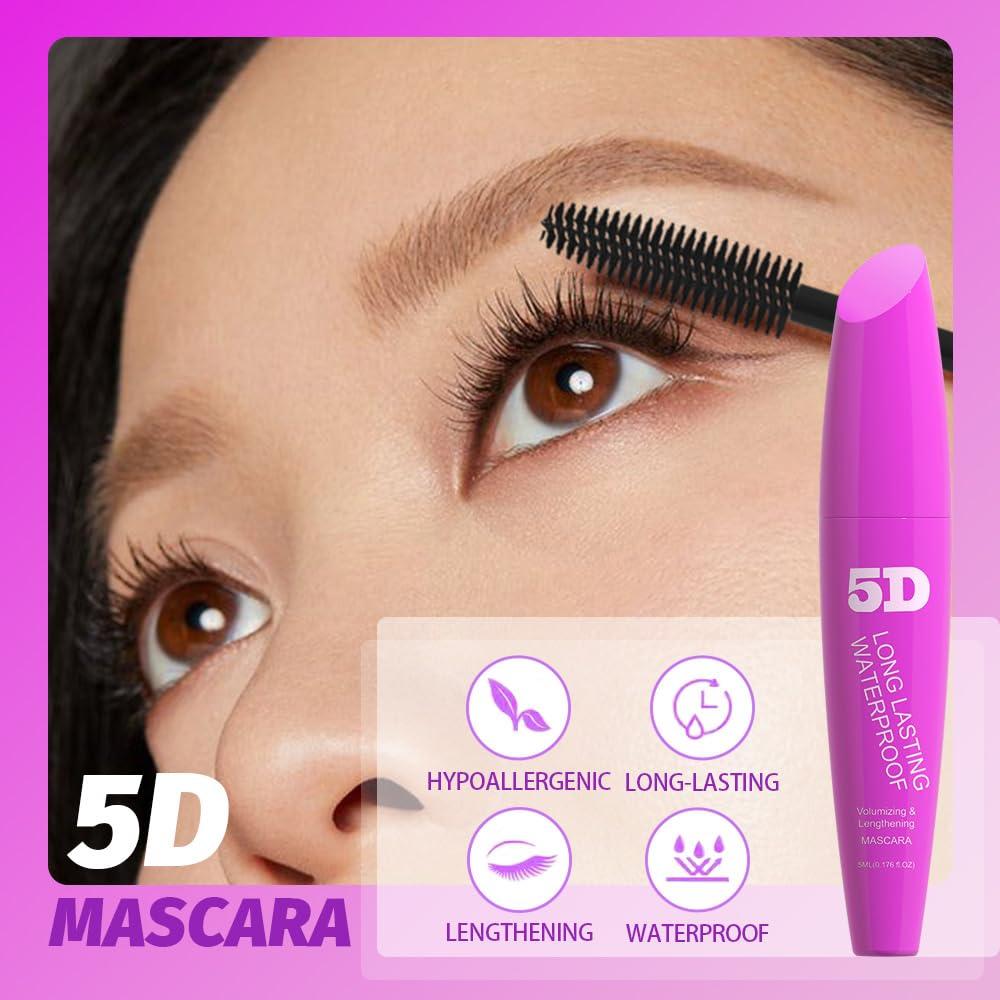 Máscara Voluminizadora Negra BINGBRUSH 5 ml Larga Duración