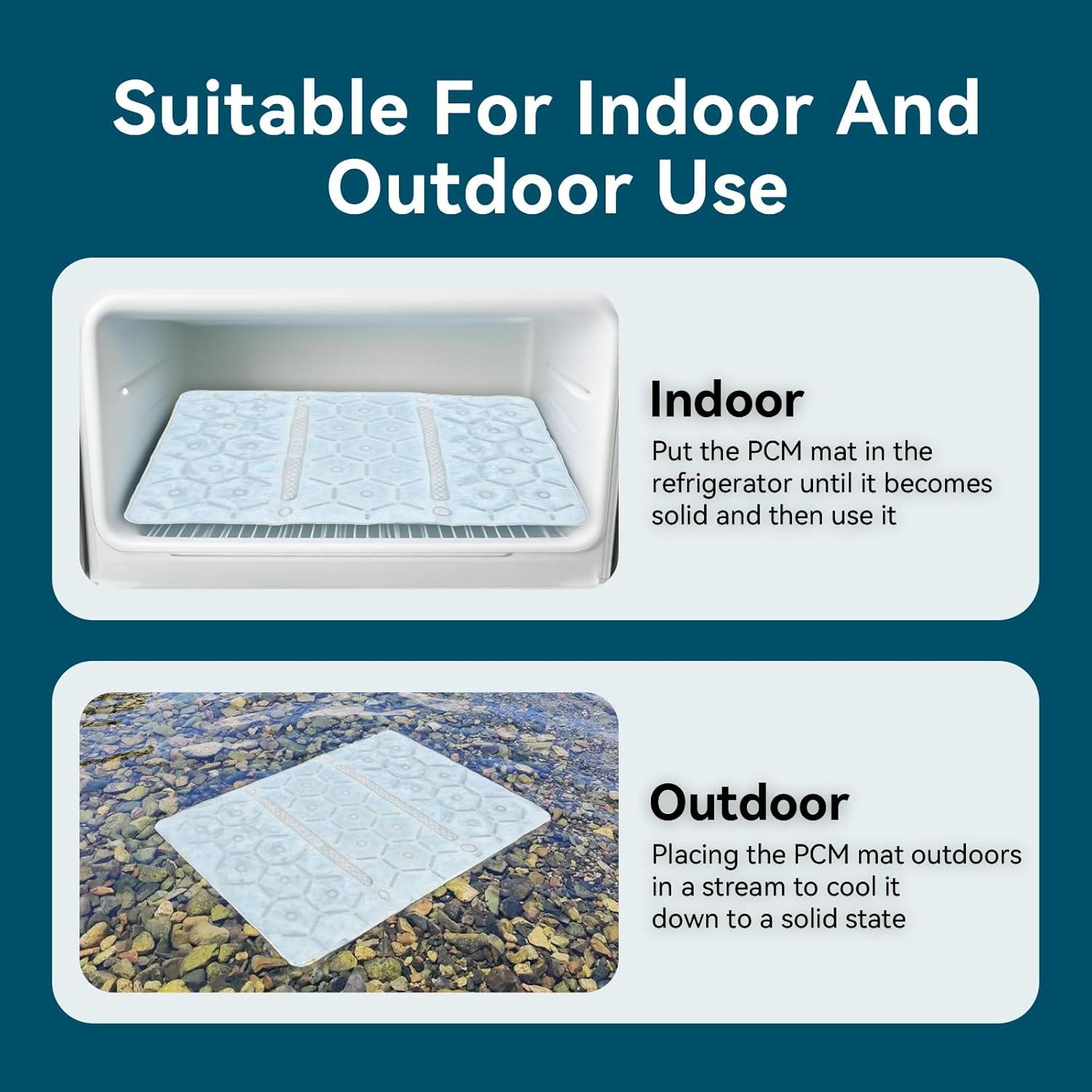 Almohadilla Refrigerante PCM 40x30 cm - Cojín Sin Condensación