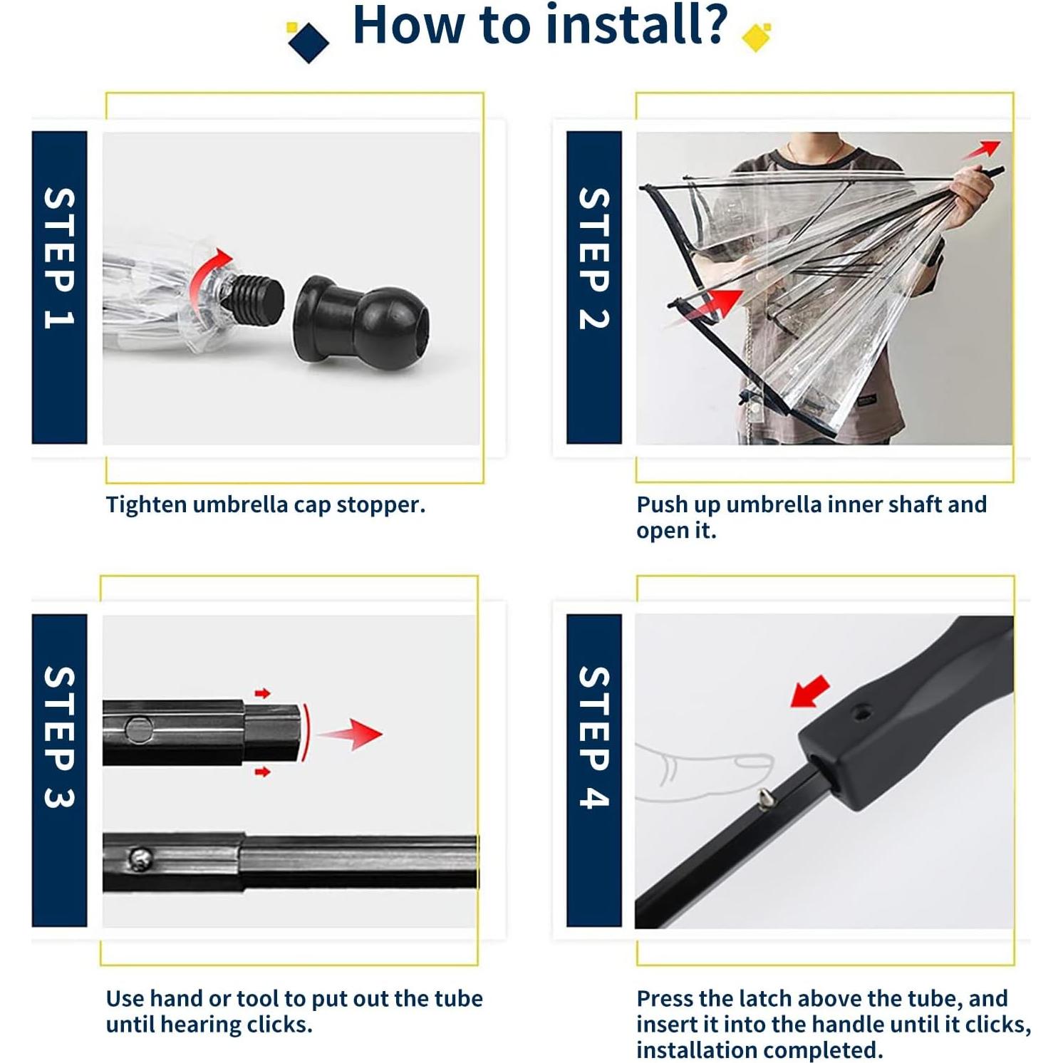 Paraguas Transparente para Perros Pequeños Namsan 73.66 cm