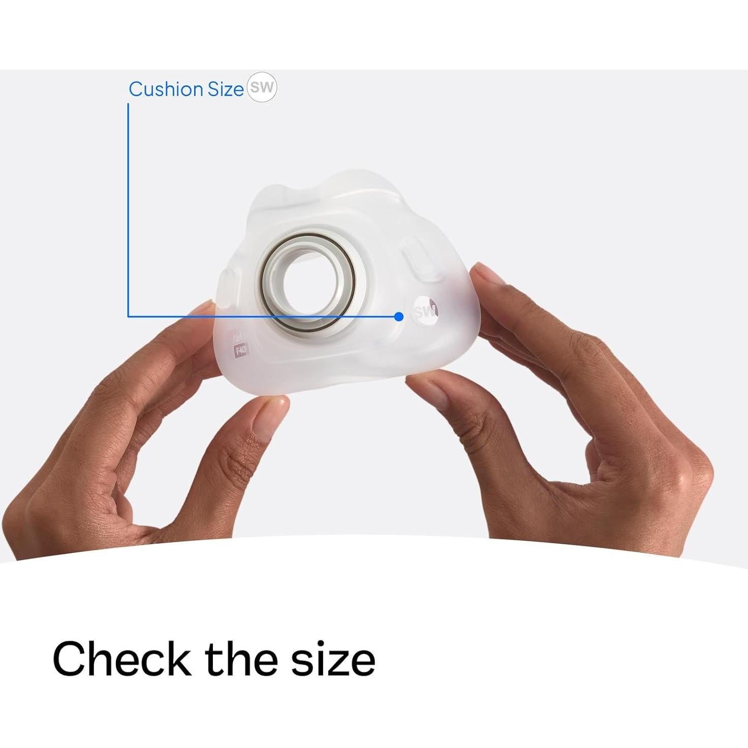 Almohadilla de Reemplazo ResMed AirFit F40 - Pequeña Ancha