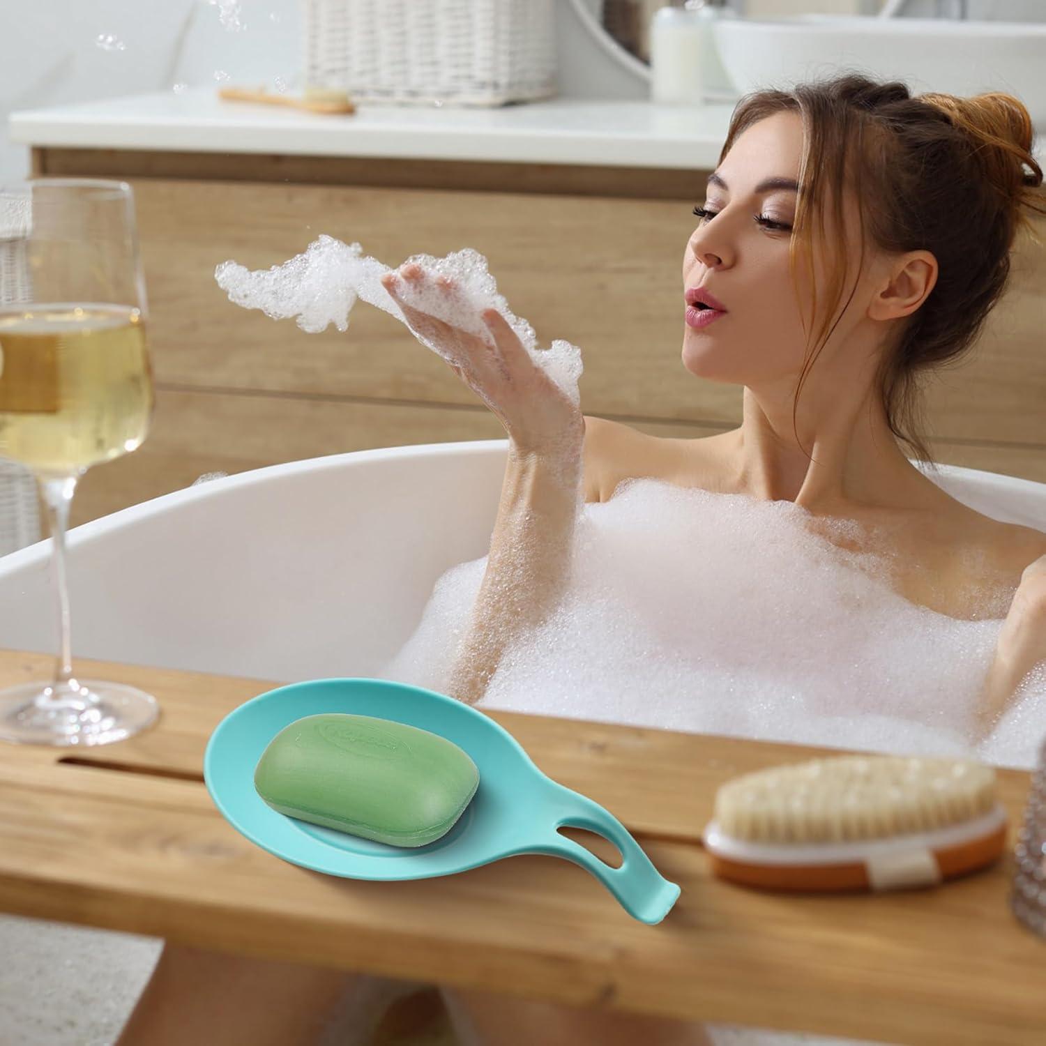 Soporte para Cucharas de Silicona HMDZMR - Paquete de 3, Resistente al Calor