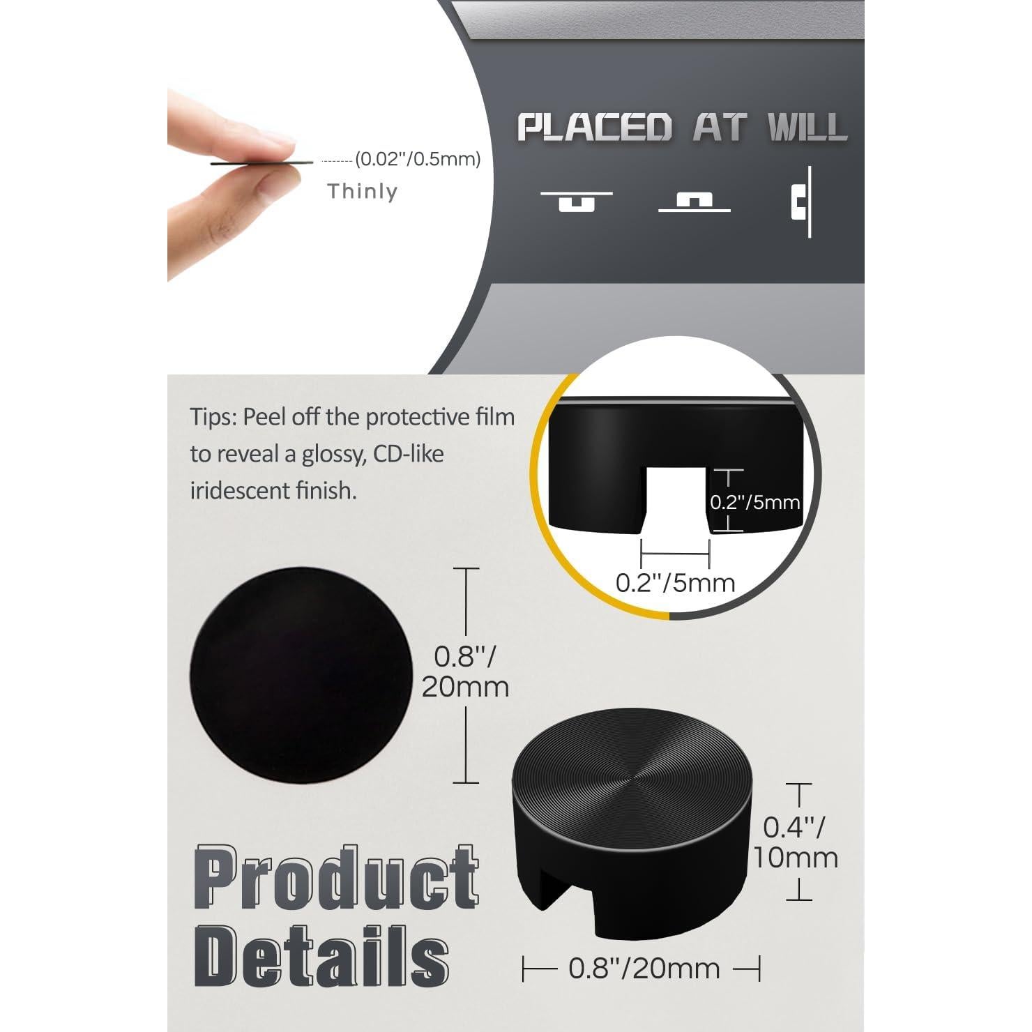 Clips Magnéticos de Silicona Xuuza 5 Piezas Soporte de Cables