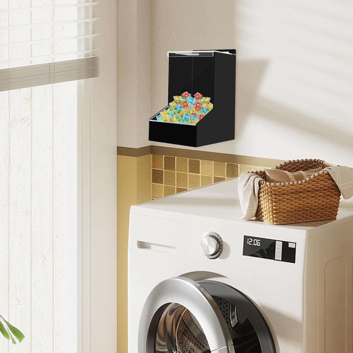 Dispensador de Caramelos DUNTON Acrílico Negro 26.5x20.1 cm