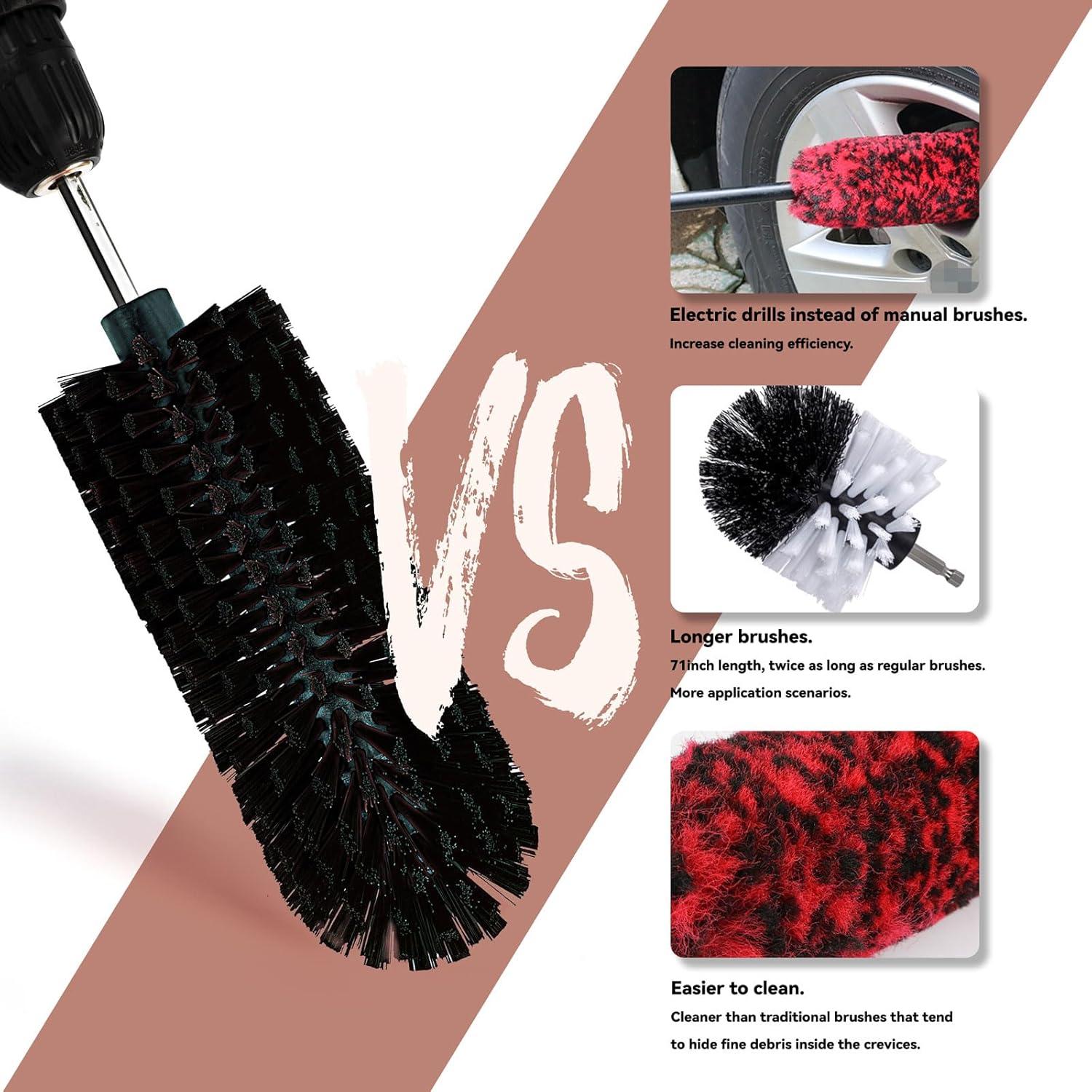 Cepillo Limpiador de Ruedas Enpato E2015-1 Nylon 248g