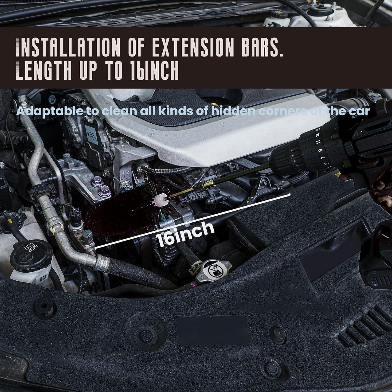 Cepillo Limpiador de Ruedas Enpato E2015-1 Nylon 248g