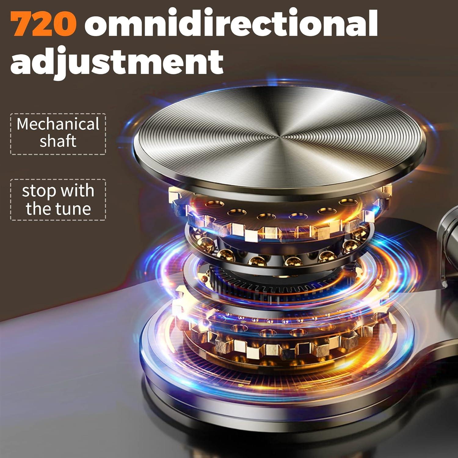 Soporte de teléfono ajustable Qutechwood para escritorio - Plata