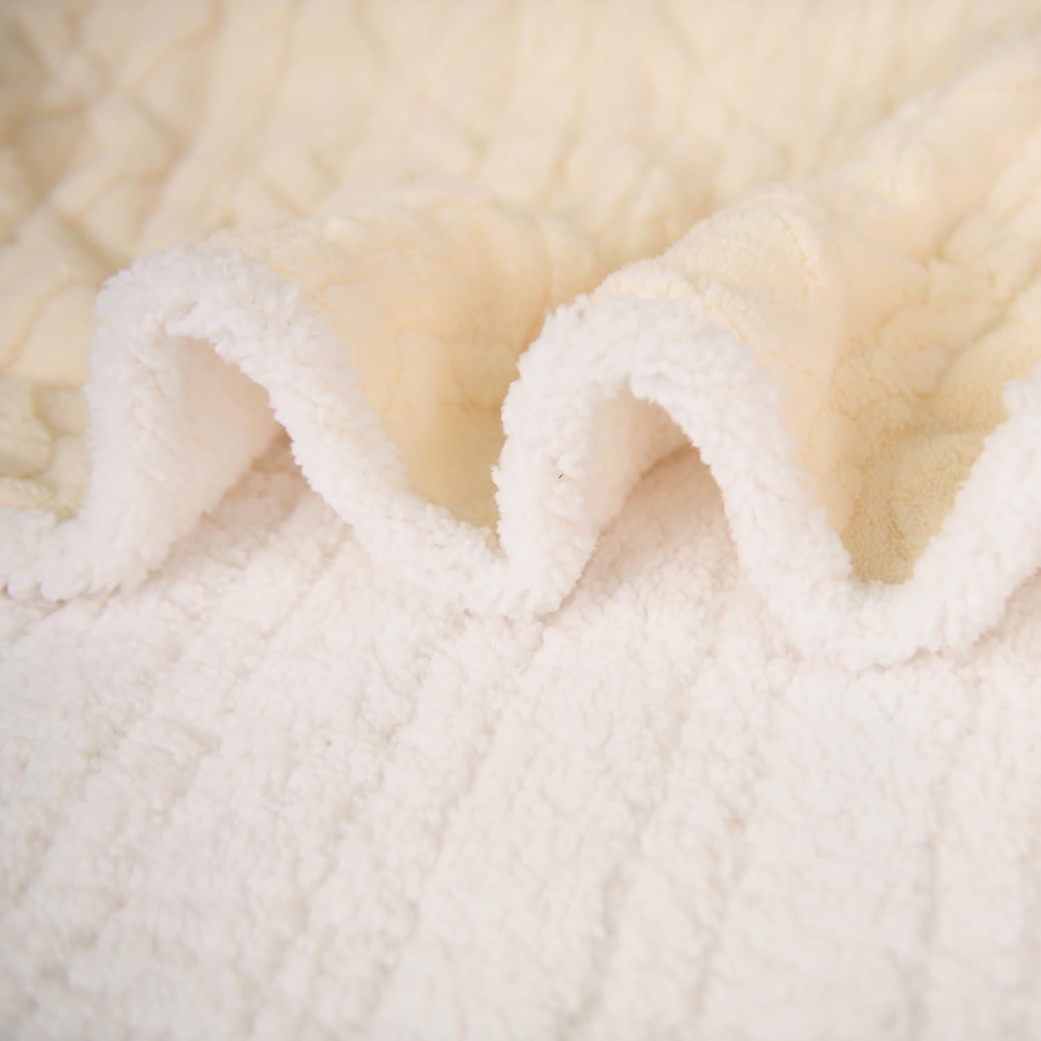 Manta Calentada MERRYLIFE 127x152 cm Beige 4 Niveles Calor