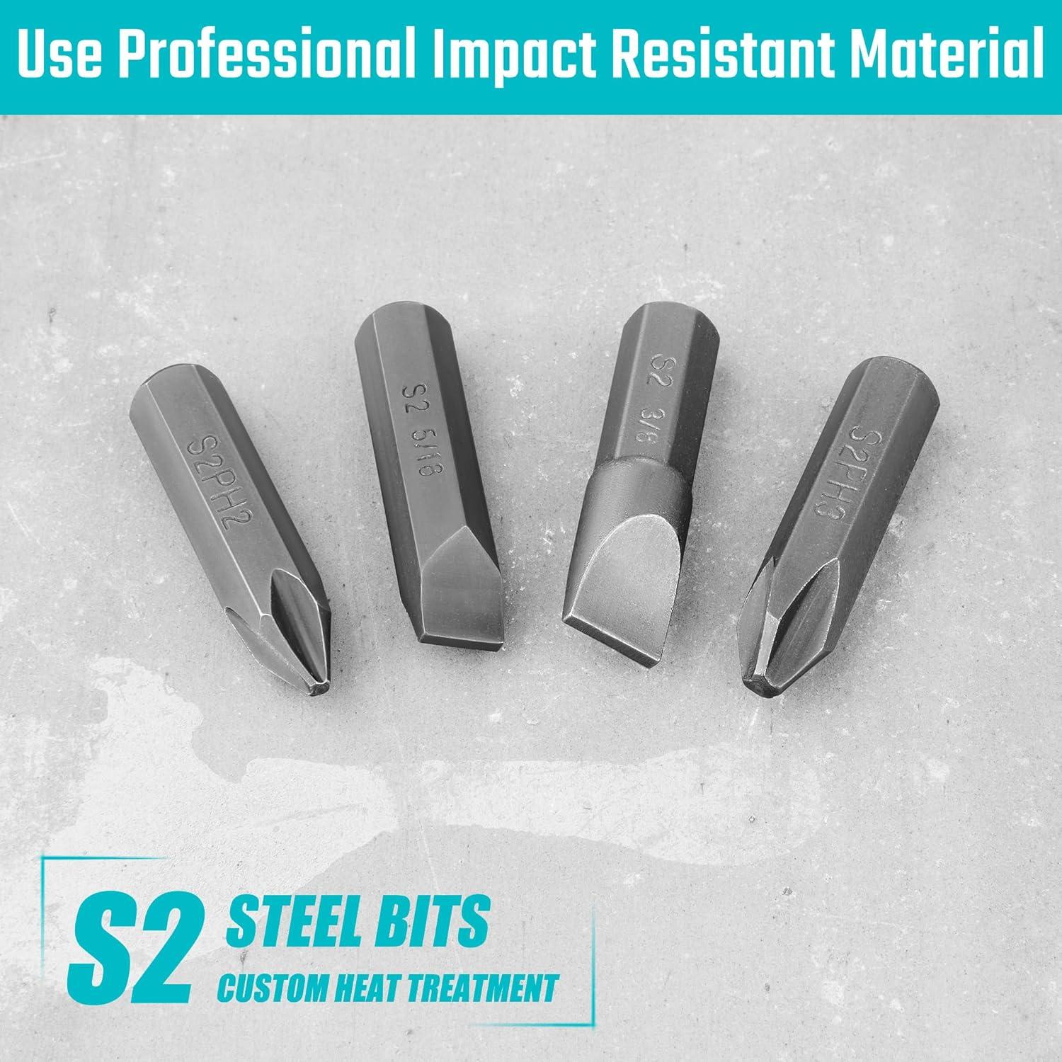 Juego de Destornillador de Impacto Manual DURATECH 1/2" 5 Piezas