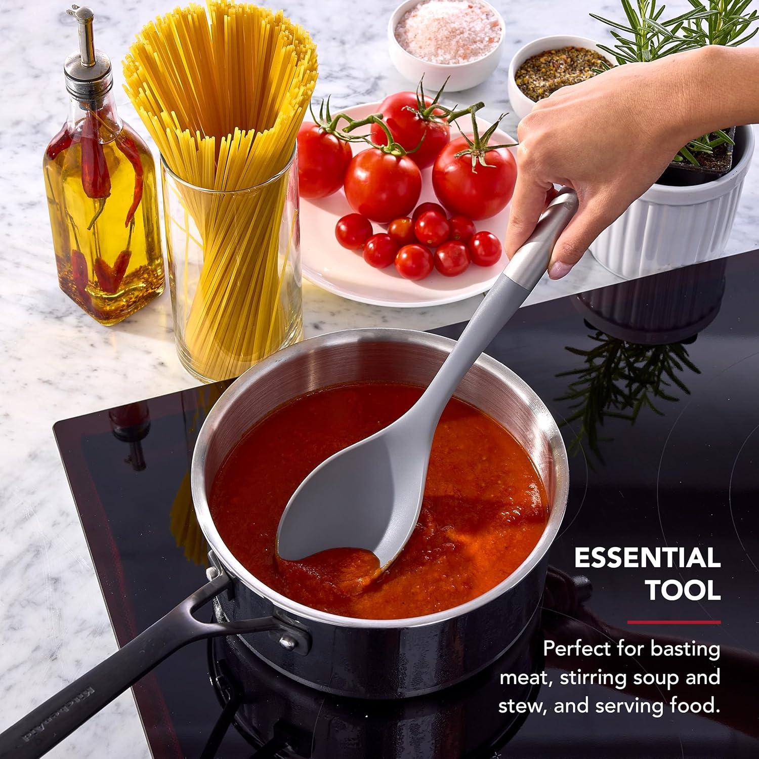 Cuchara de Basting KitchenAid Acero Inoxidable Apta Lavavajillas