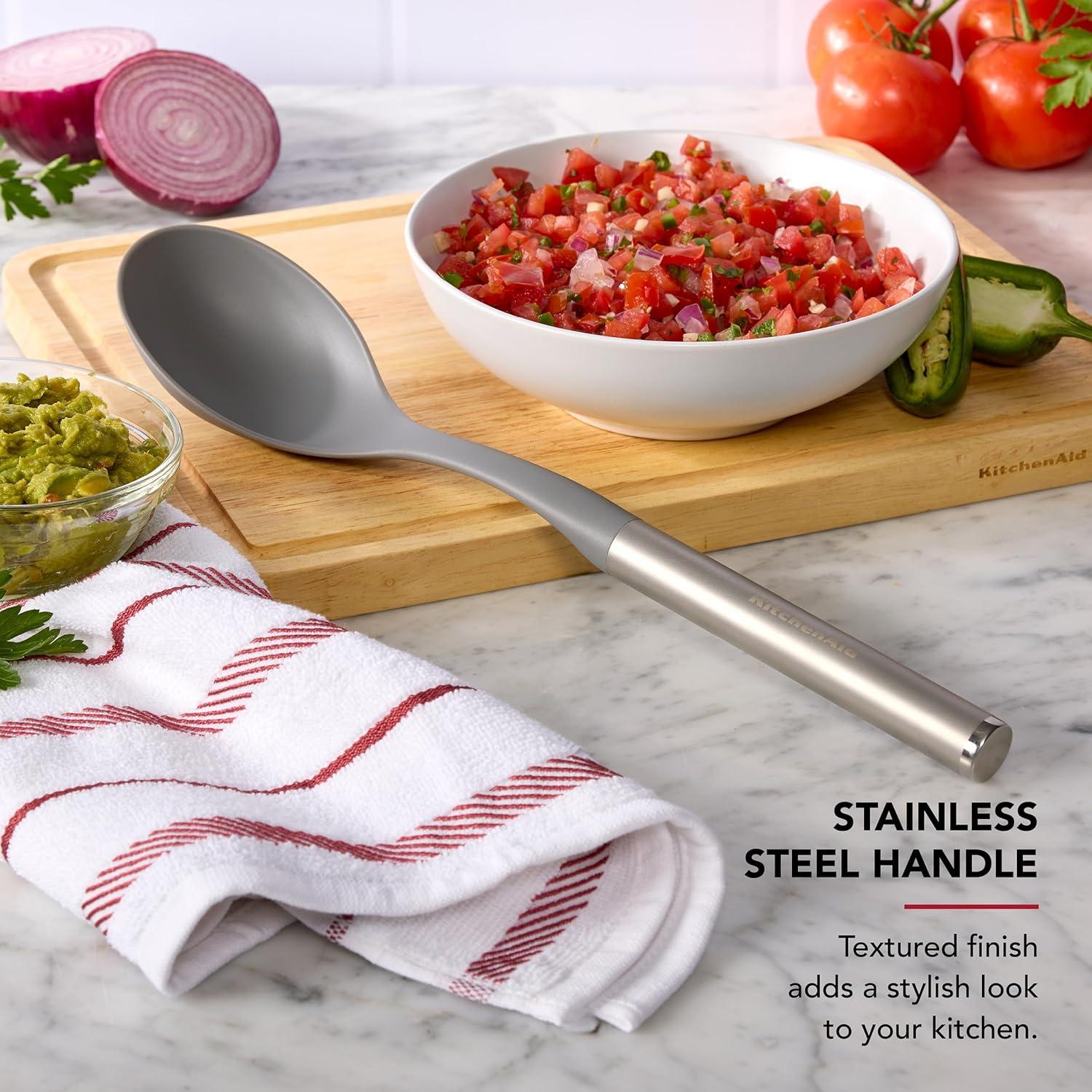 Cuchara de Basting KitchenAid Acero Inoxidable Apta Lavavajillas