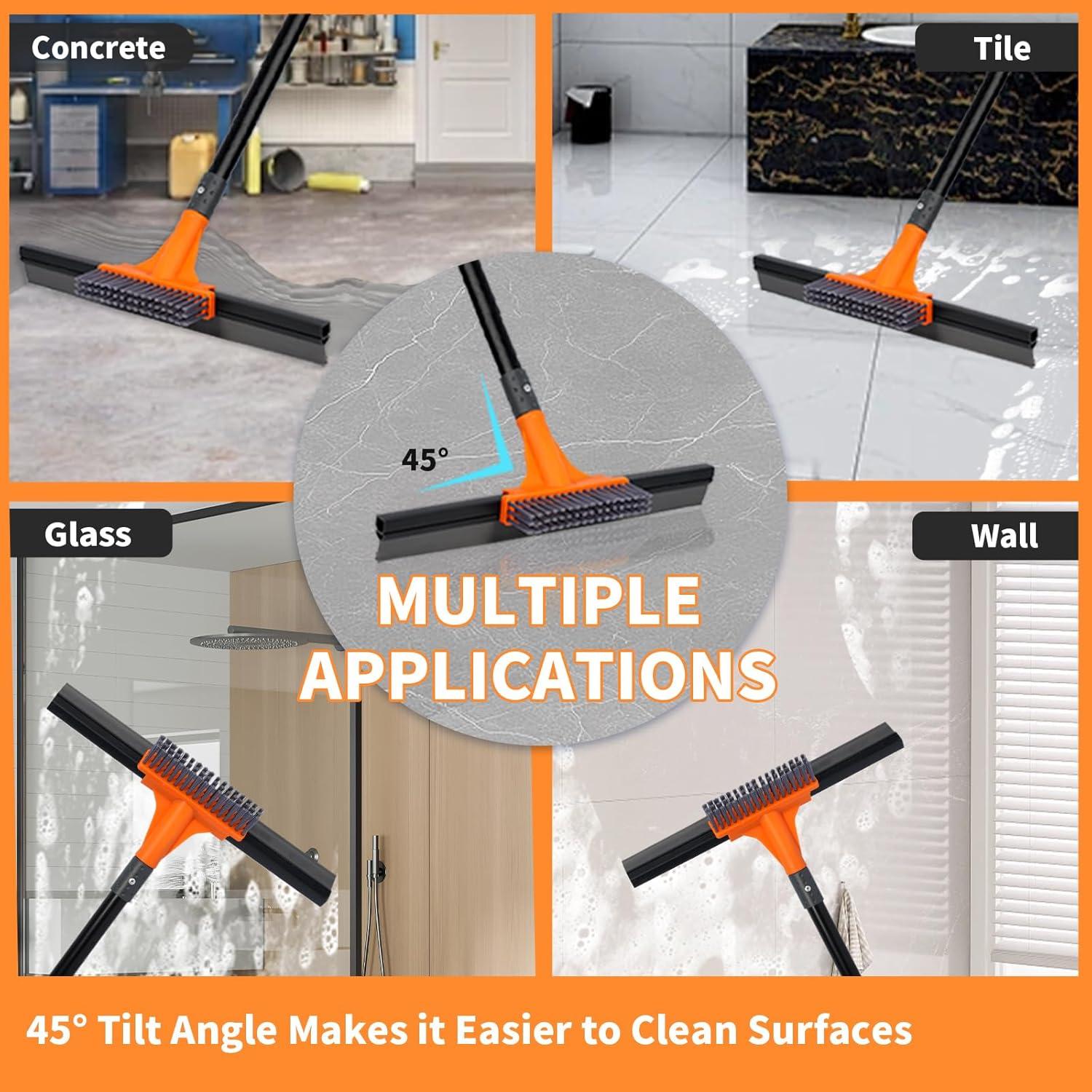 Raspador de Piso SOBONNE 40.64 cm con Mango de 157.48 cm