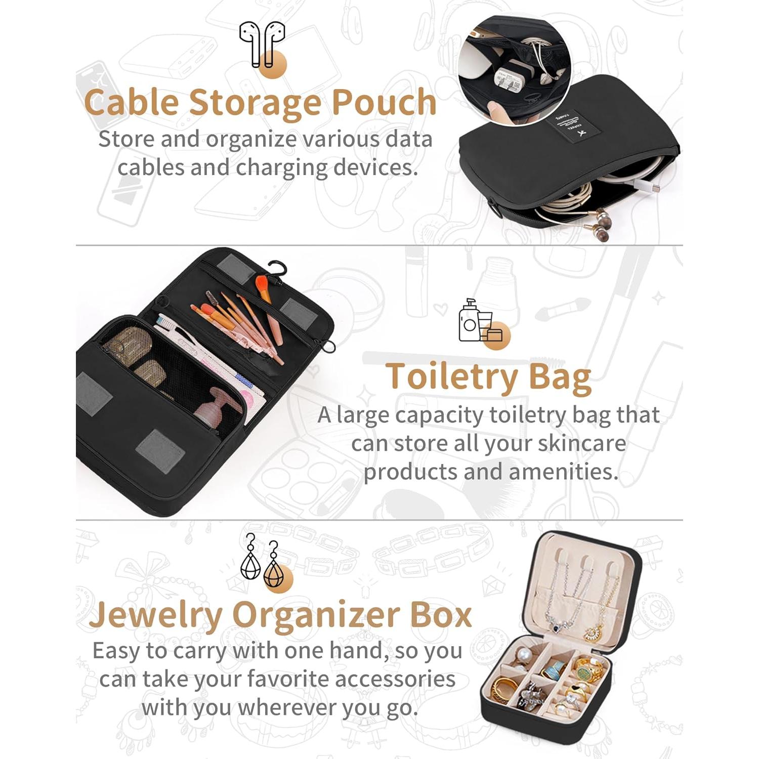 Cubos de Compresión TRMFUSA 10 Piezas para Empacar Maletas