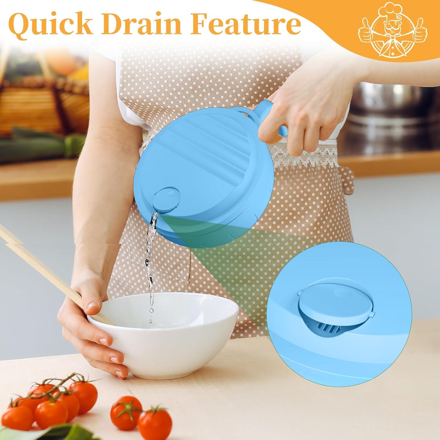 Set de Tazones de Ramen Steo Spce 40 oz con Utensilios Azul