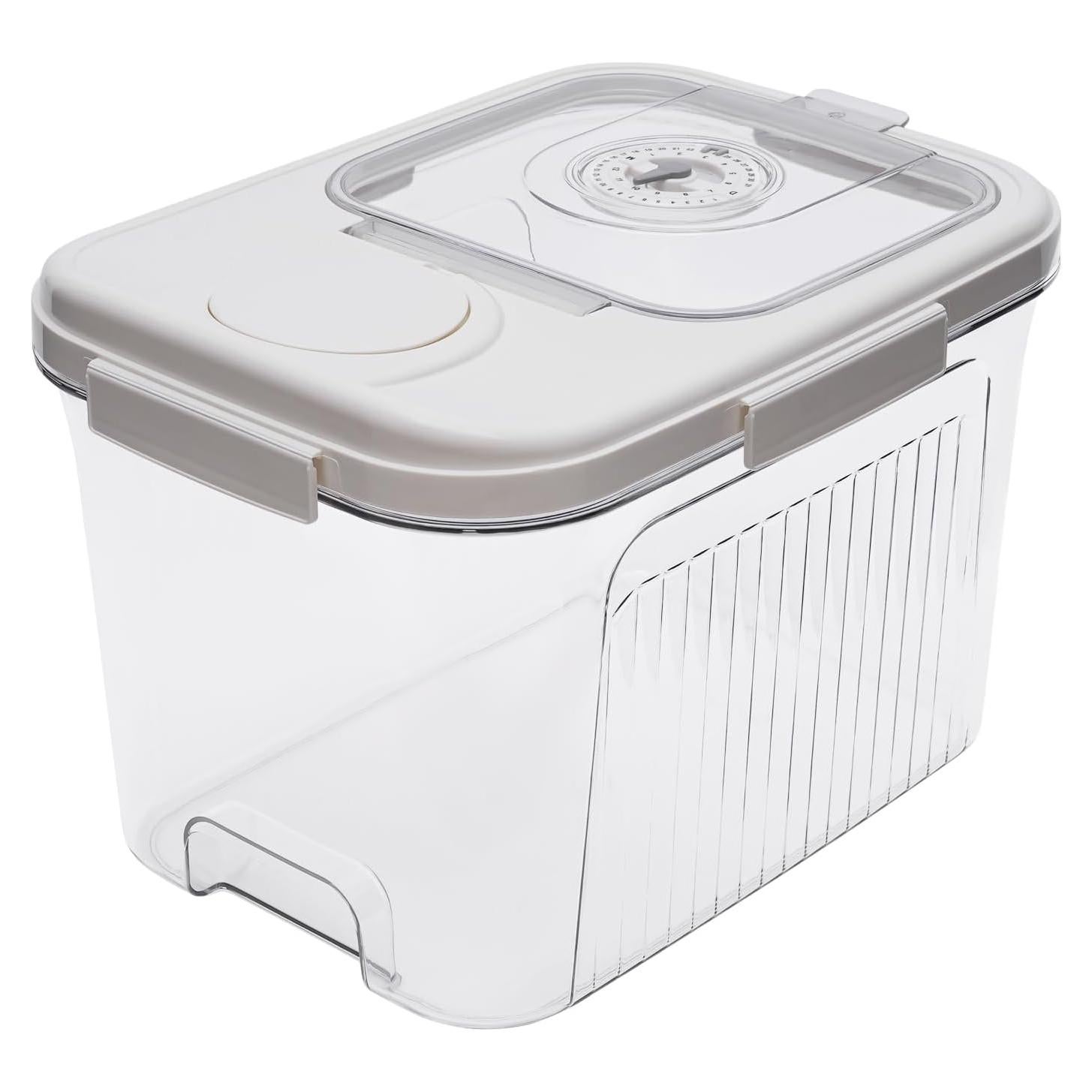 Contenedor de Alimentos HGANBZHS 10kg con Tapa y Taza Medidora