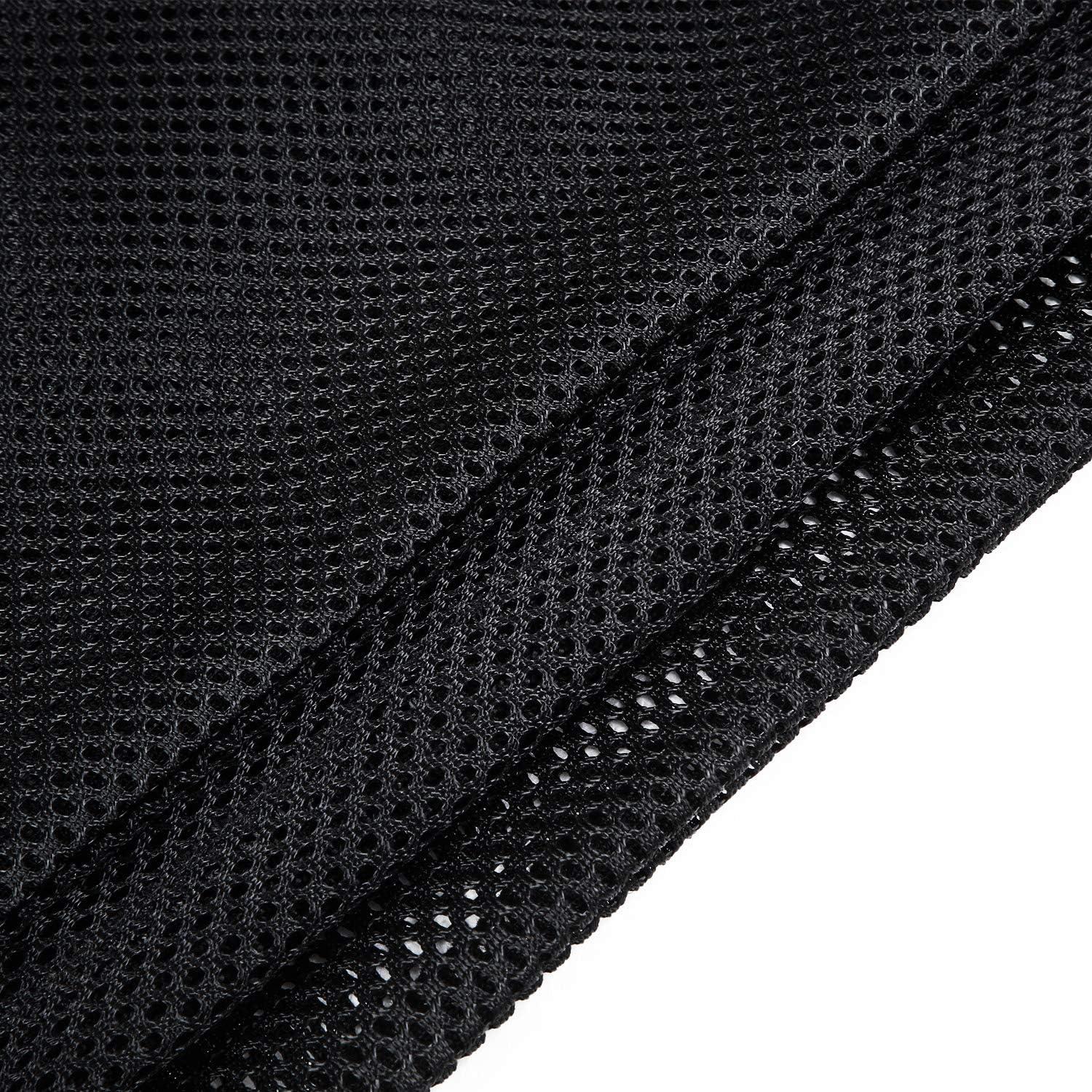 Mochila de Malla Frienda Negra 38x48 cm para Natación y Gimnasio