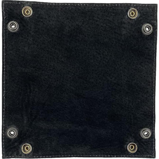 Bandeja de Almacenamiento de Cuero Hide & Drink - Negro, Hecha a Mano