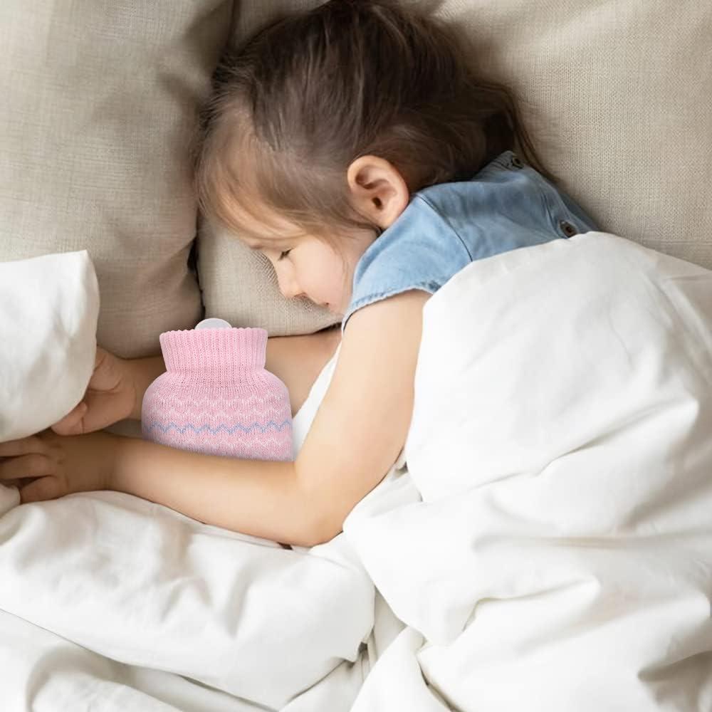 Botella de Agua Caliente 320ml Photken con Funda Tejida