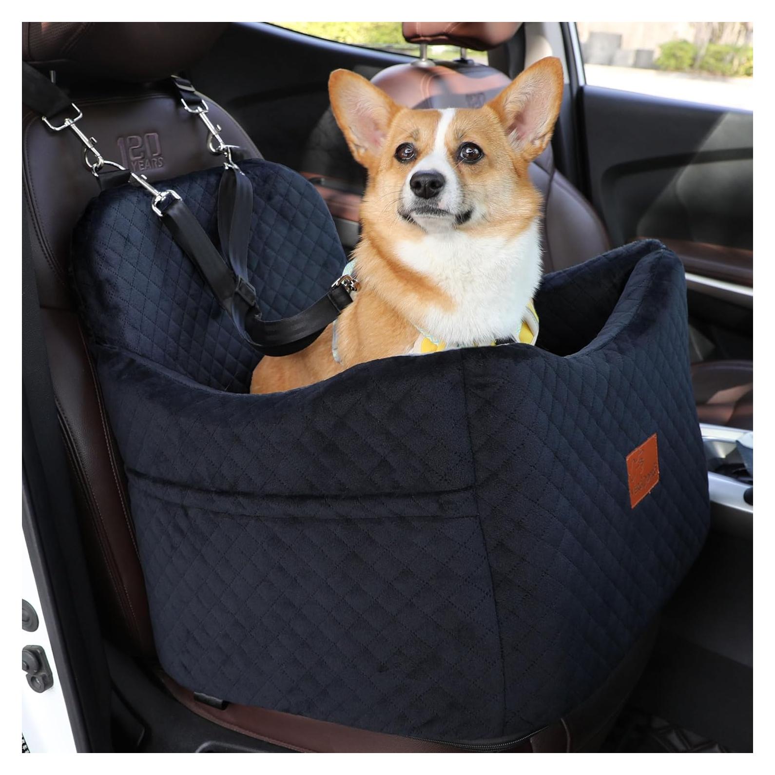 Asiento Elevador para Perros VERGODPRO Negro 50x45x50 cm