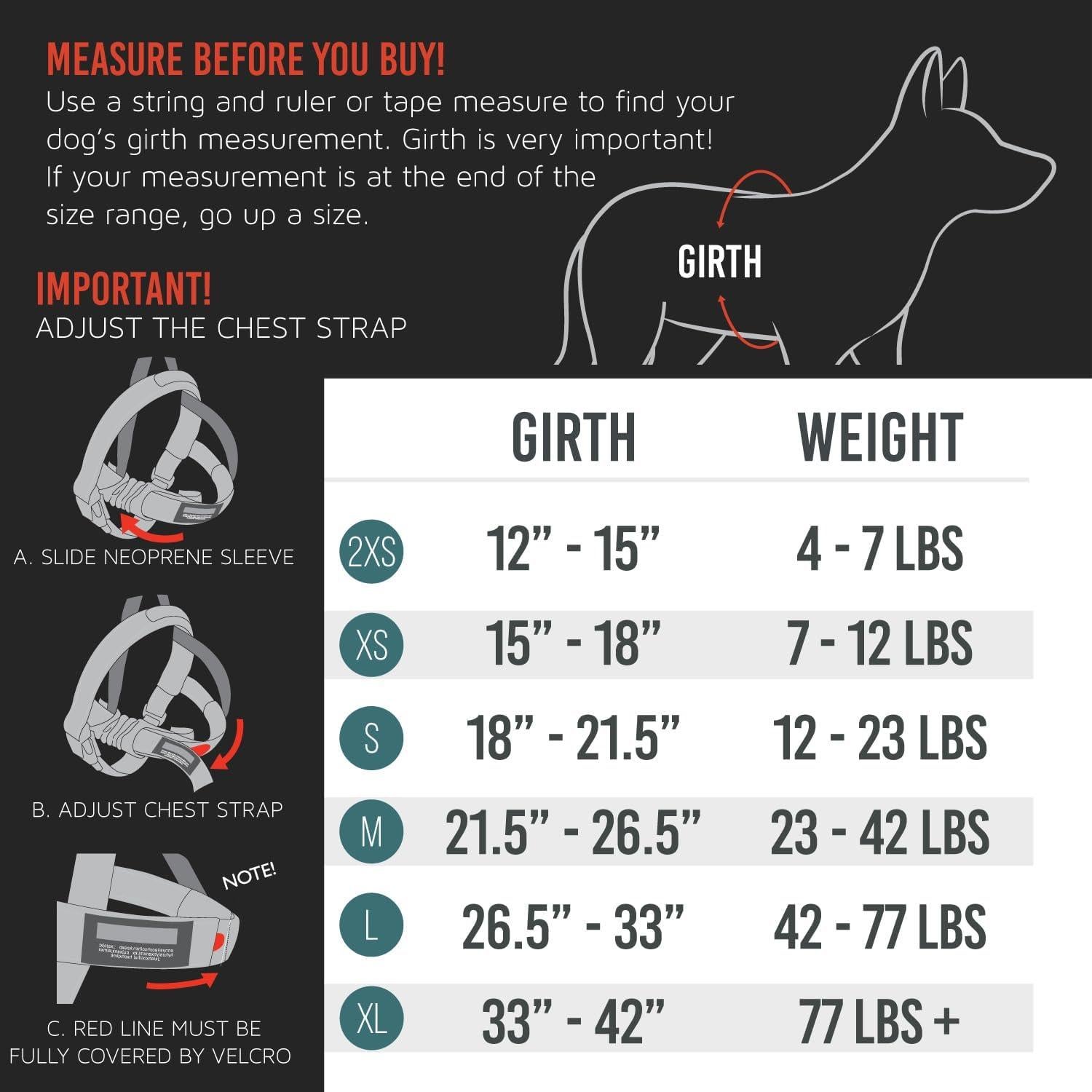 Arnés EzyDog Quick Fit Negro XX-Pequeño - Sin Tirones y Acolchado