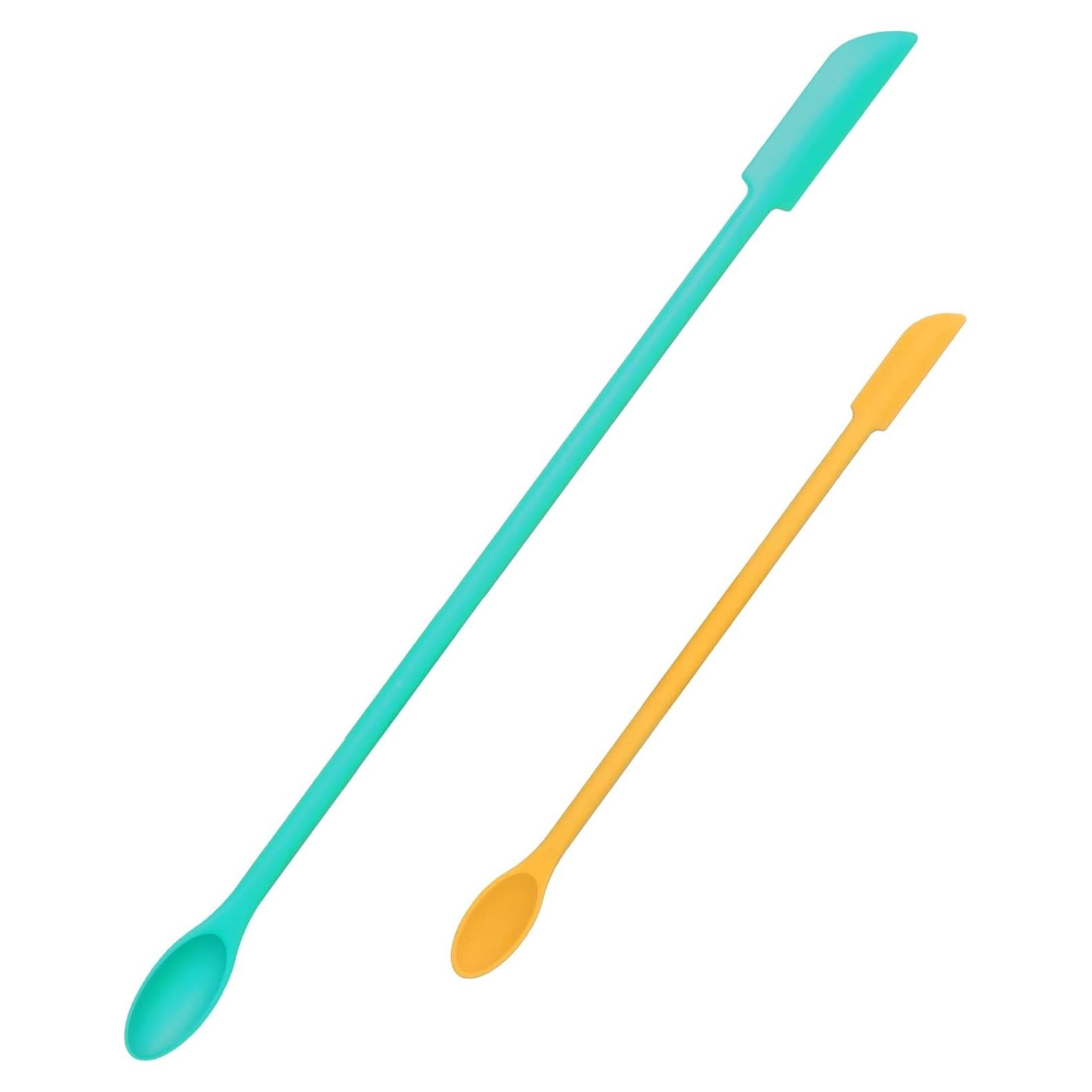 Juego de Espátulas de Silicona PCEEL - 2 Piezas para Maquillaje