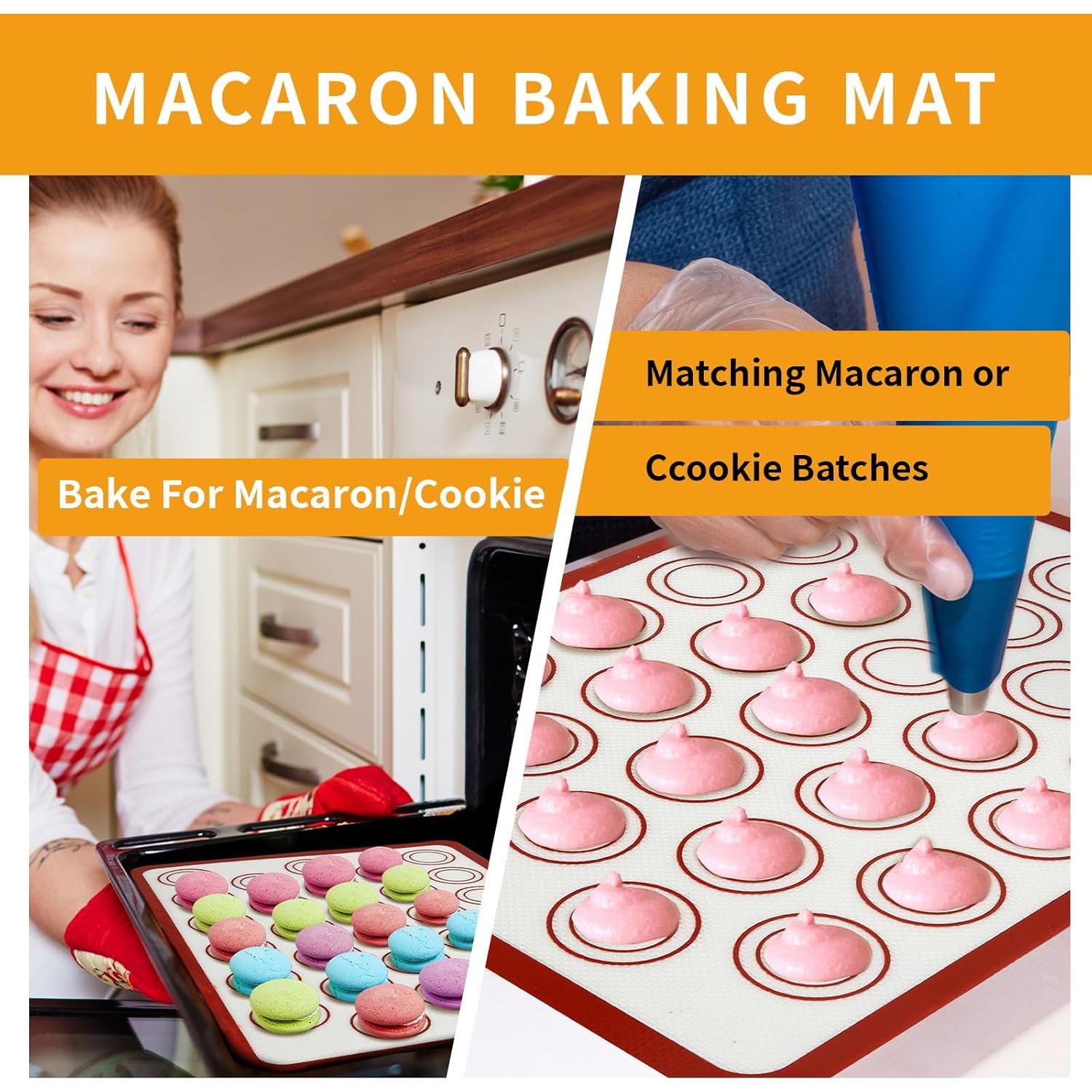 Conjunto de Tapetes de Silicona Nice Kitchen 4 en 1 para Hornear