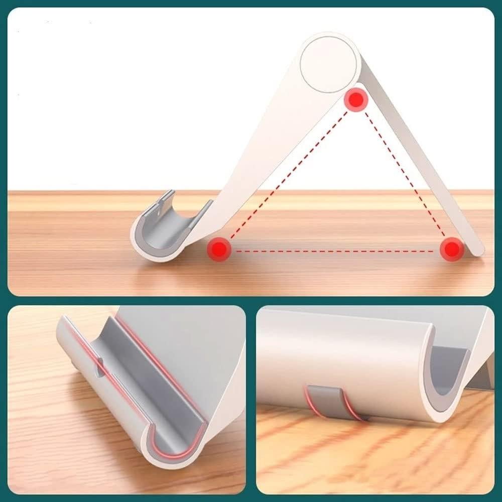 Soporte para Teléfono Móvil Ajustable FadyDail 4 Piezas Negro