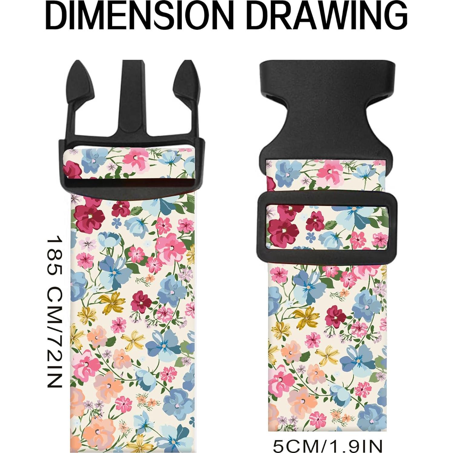 Correa de Equipaje Ajustable ASJHFDIR Lindo 1 Unidad