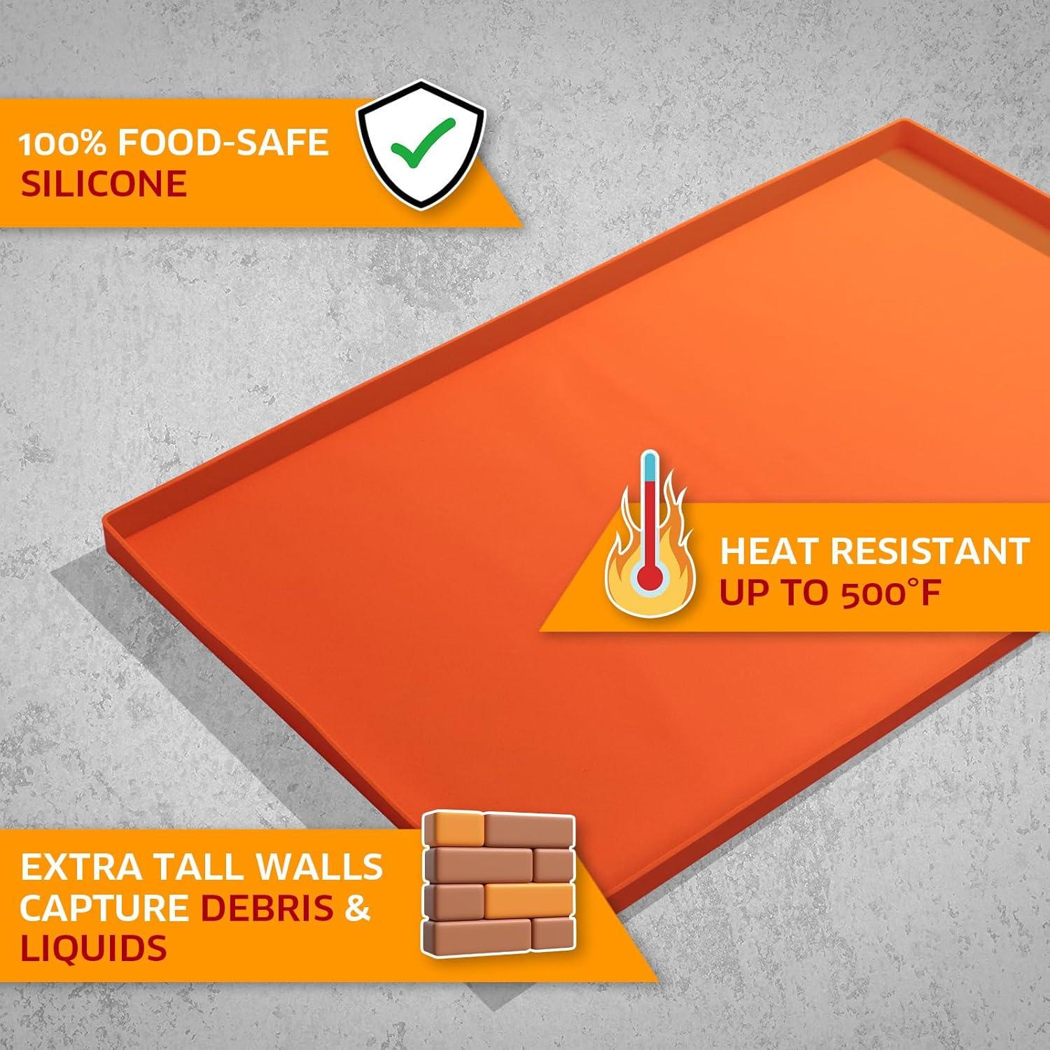 Mat de Silicona GZY&GTX 90x55 cm para Plancha Blackstone