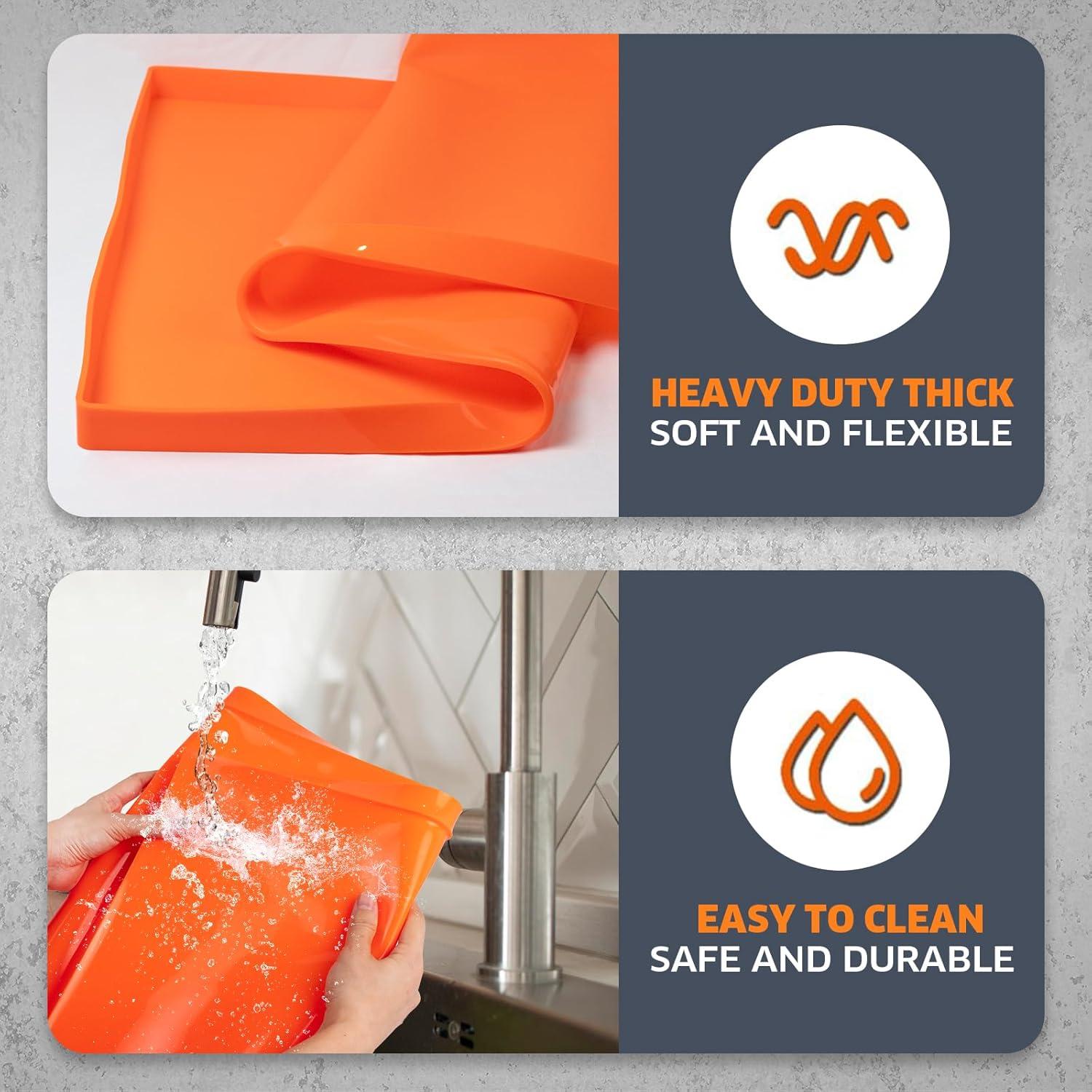 Mat de Silicona GZY&GTX 90x55 cm para Plancha Blackstone