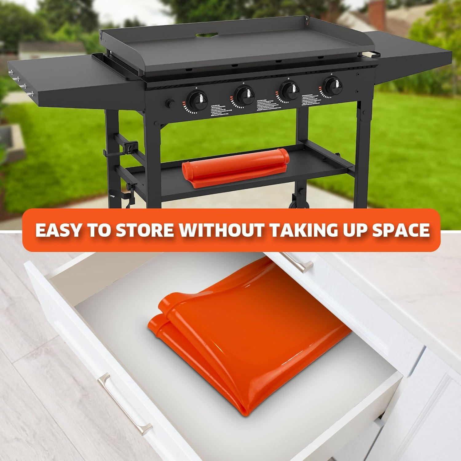 Mat de Silicona GZY&GTX 90x55 cm para Plancha Blackstone