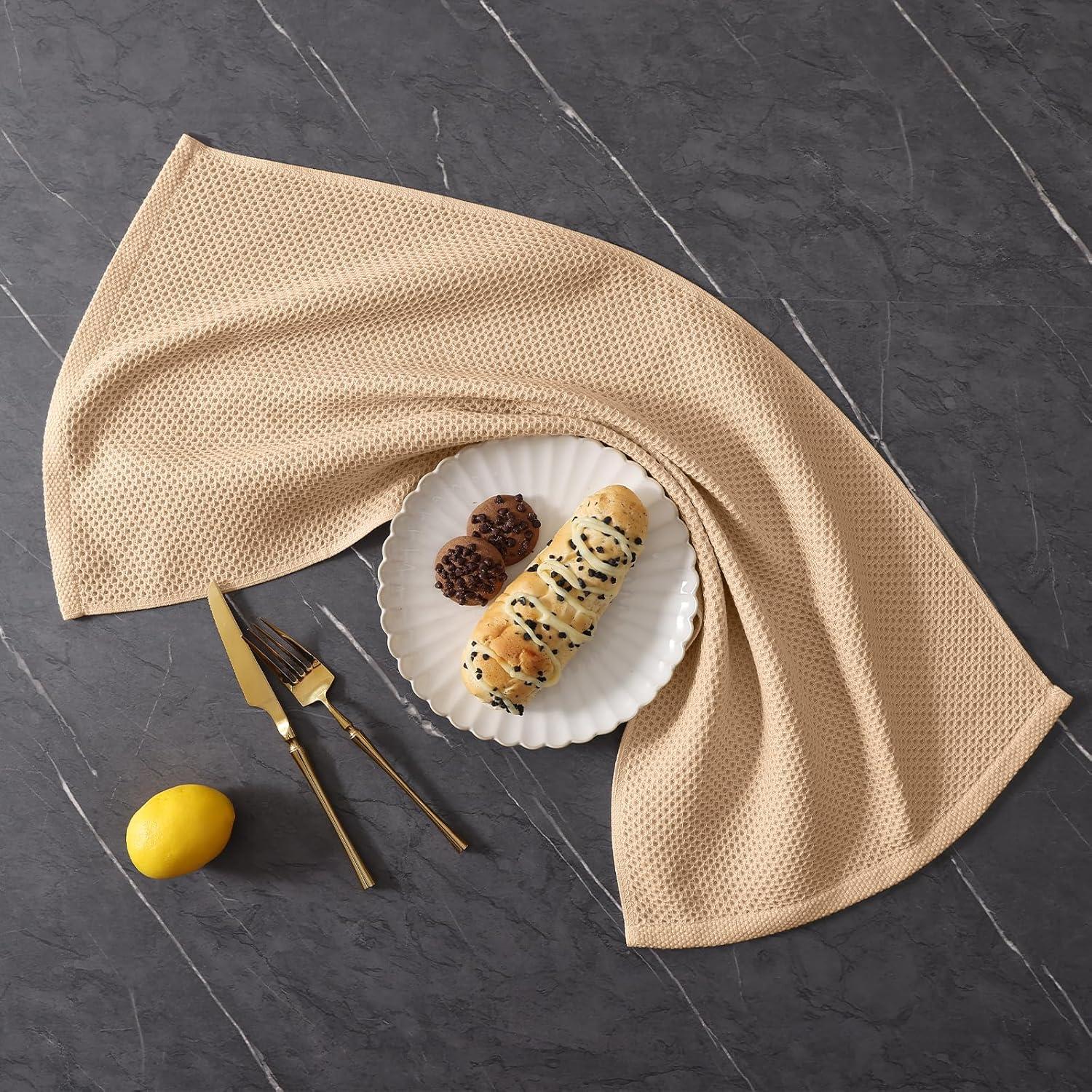 Juego de Toallas de Cocina Homaxy 100% Algodón 8 Piezas