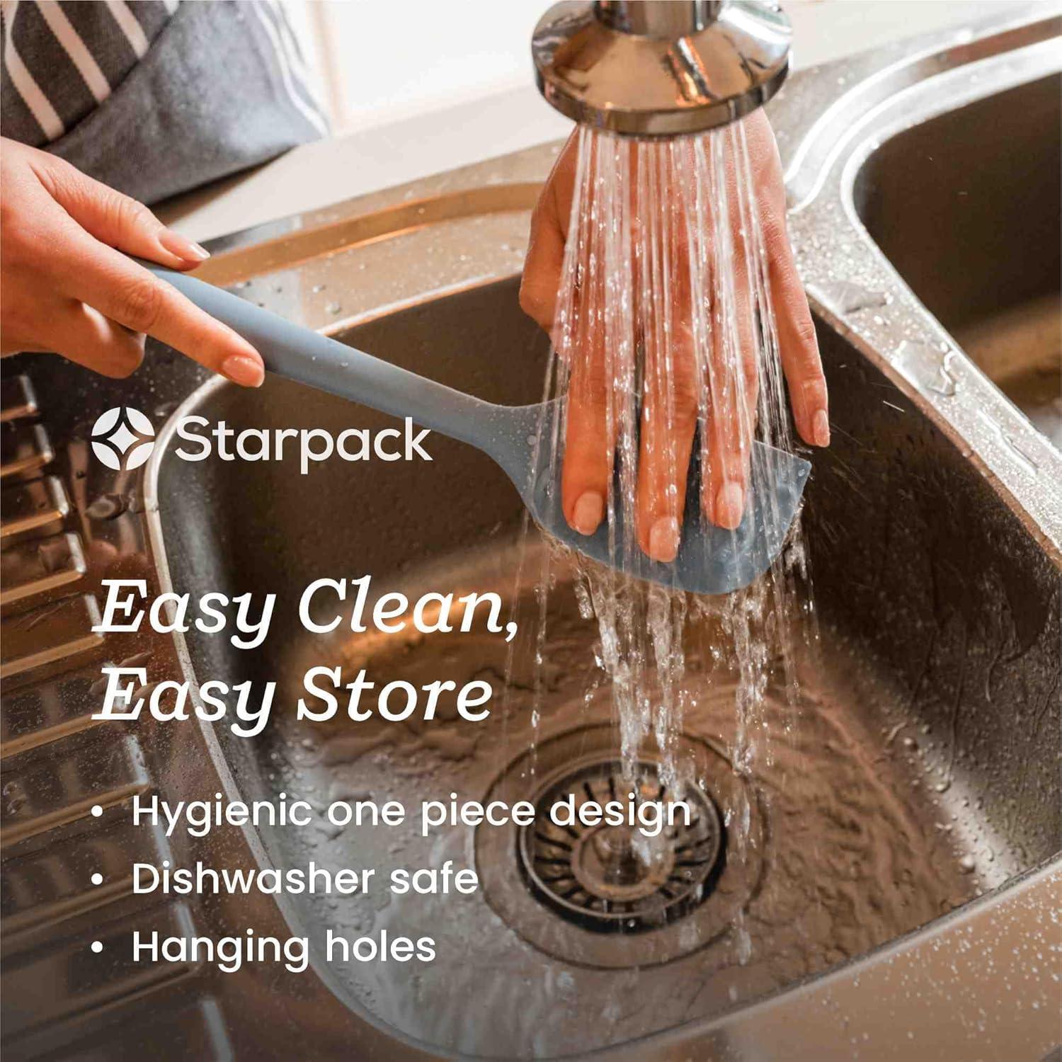 Batidor de Silicona StarPack Home 24.9 cm Resistente al Calor