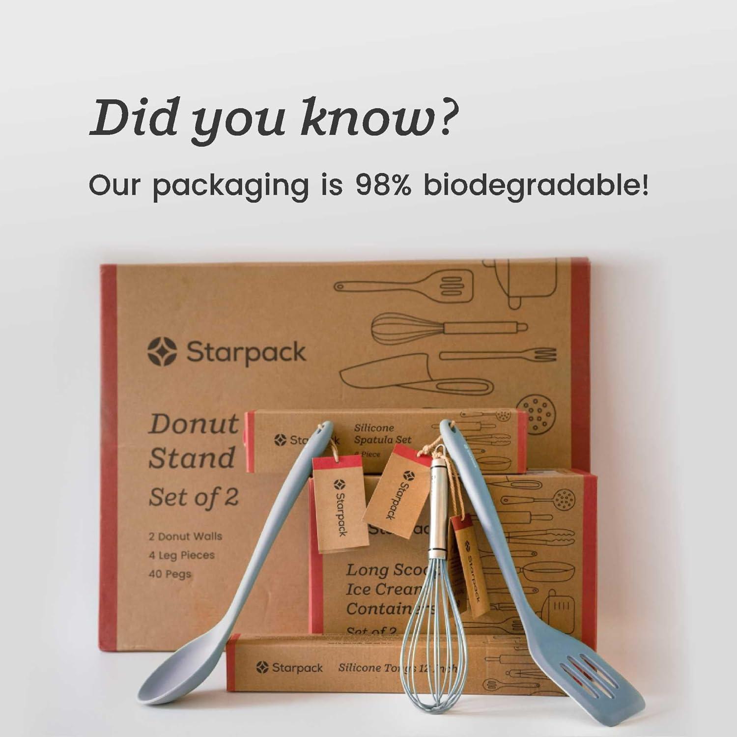 Batidor de Silicona StarPack Home 24.9 cm Resistente al Calor