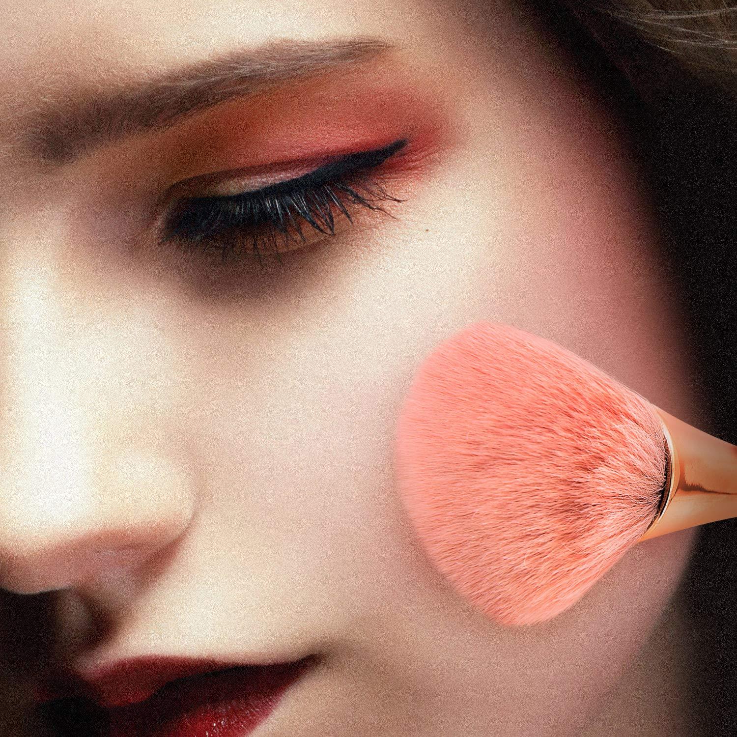 Brocha de Maquillaje Profesional Jutoe Grande para Polvo