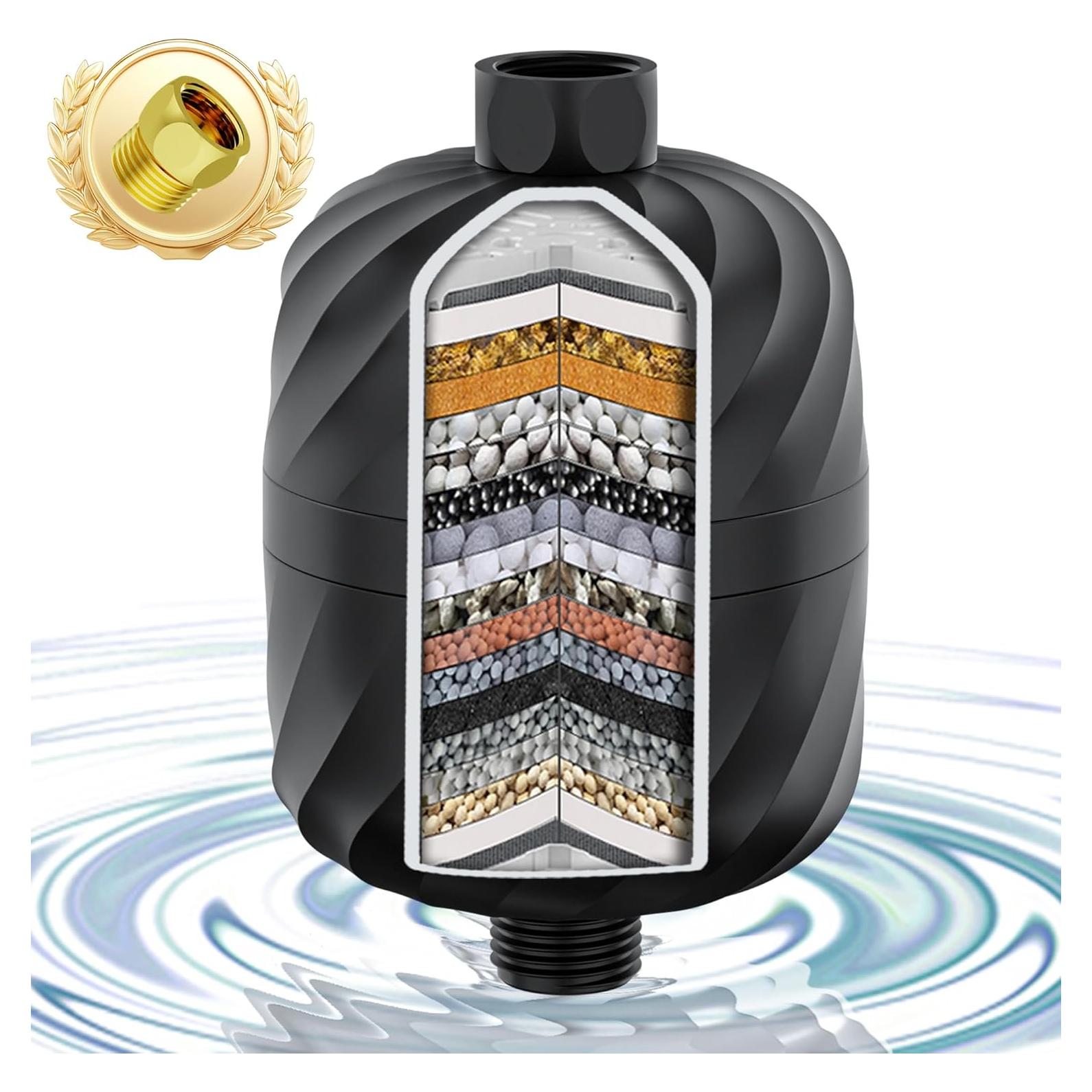 Filtro de Ducha Mimccoy M241B - Elimina Cloro y Impurezas