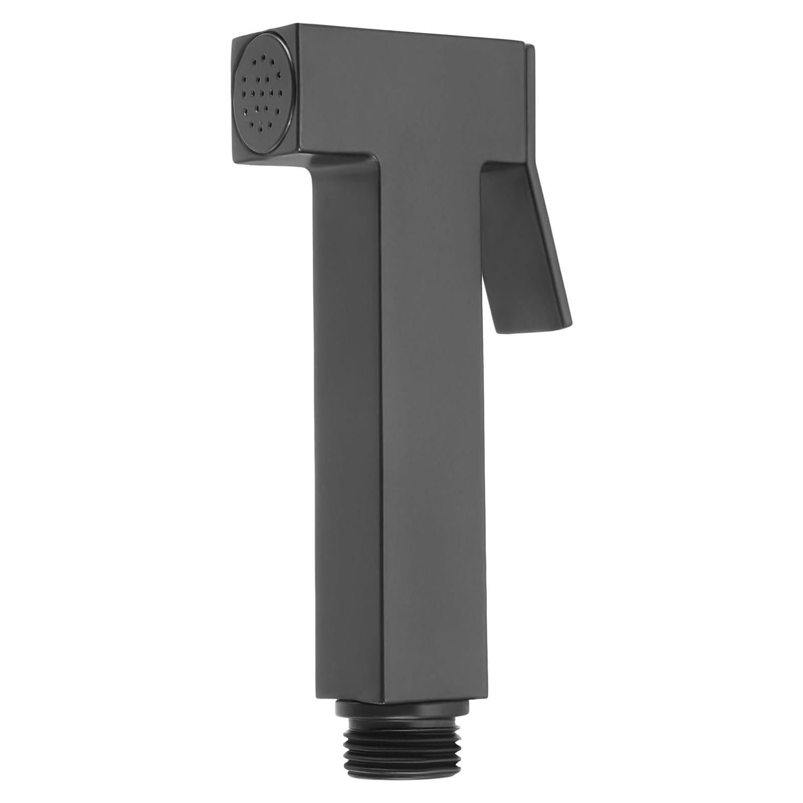 Rociador de Bidet de Mano uxcell, Control de Agua Ajustable, Negro