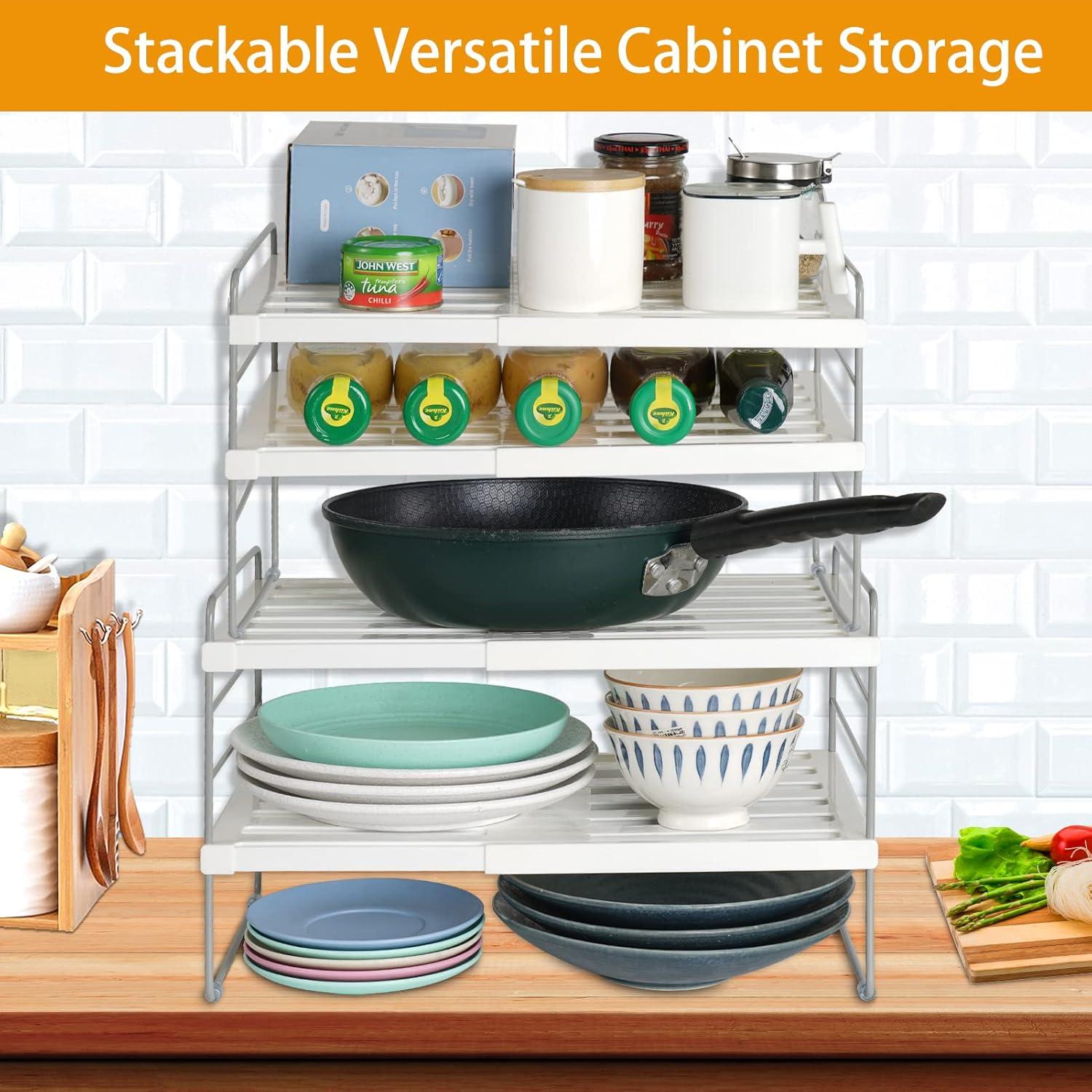 Organizador de Alimentos JUPELI Ajustable 2 Piezas 24.9-39.6 cm