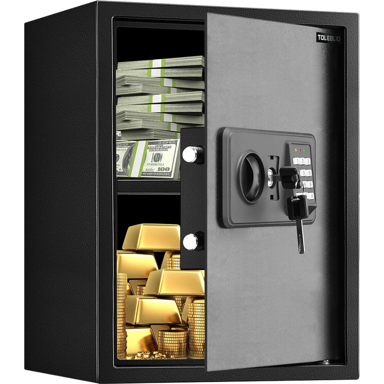Caja Fuerte TOLEBLID 3 pies cúbicos a Prueba de Fuego y Agua