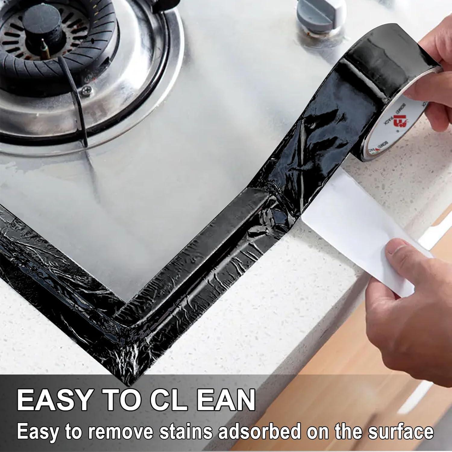 Cinta de Aluminio Negra BOMEI PACK 5 cm x 50 m para HVAC