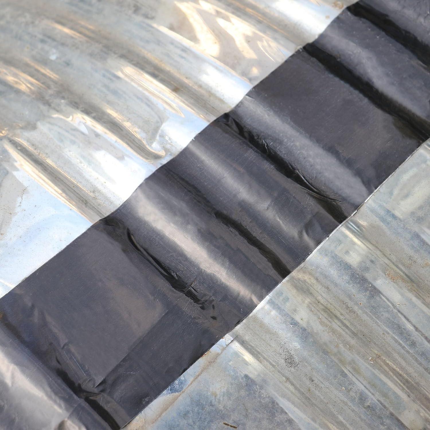 Cinta de Aluminio Negra BOMEI PACK 5 cm x 50 m para HVAC