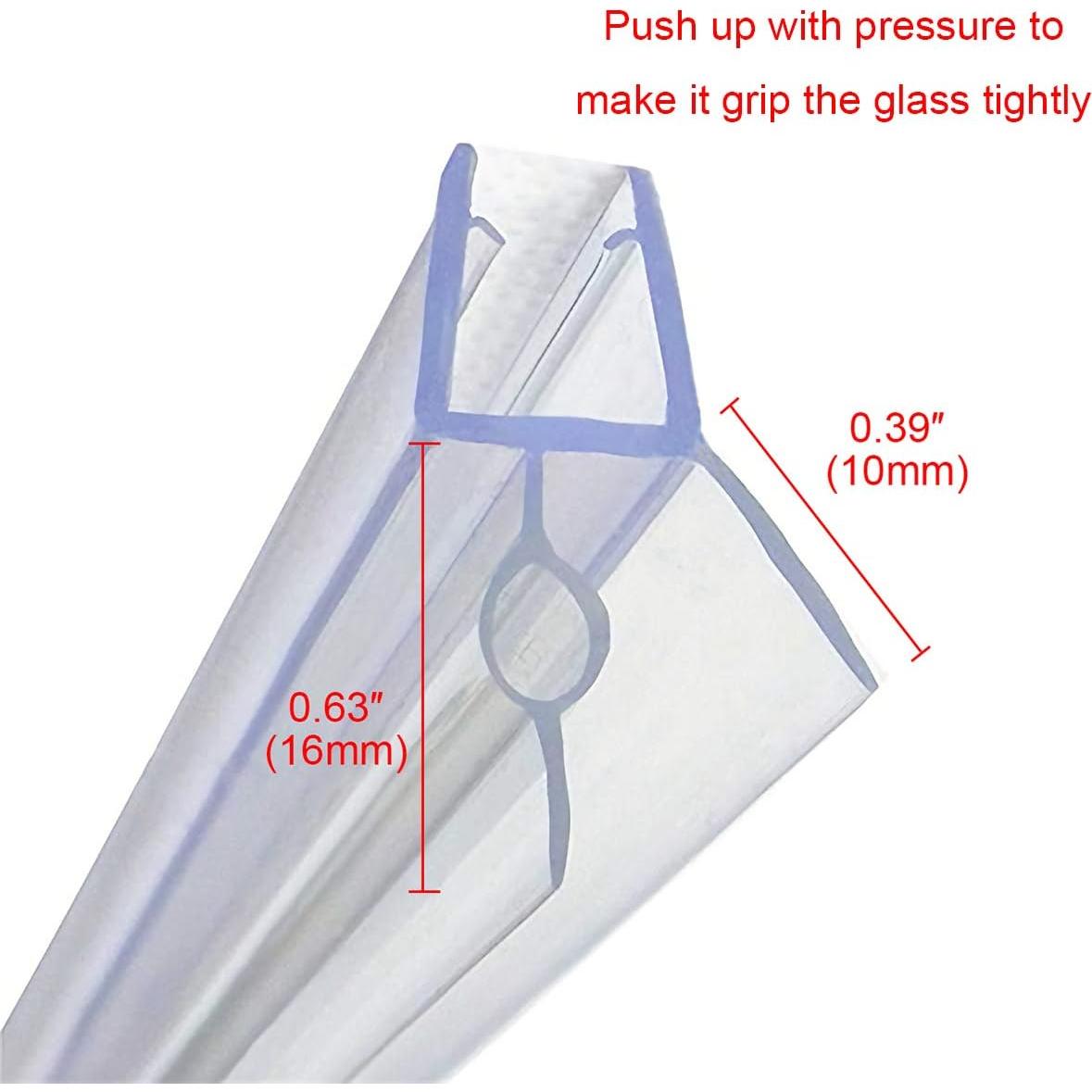 Sello Inferior para Puerta de Ducha Cozylkx 70cm PVC 6mm