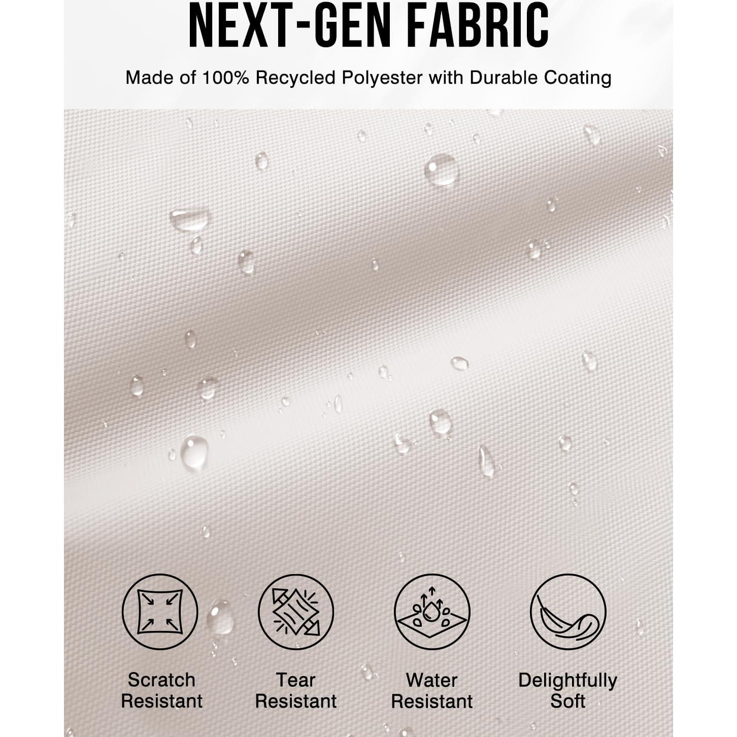 Bolsa de Almuerzo Aislada GLORIEROO Beige 8L Impermeable