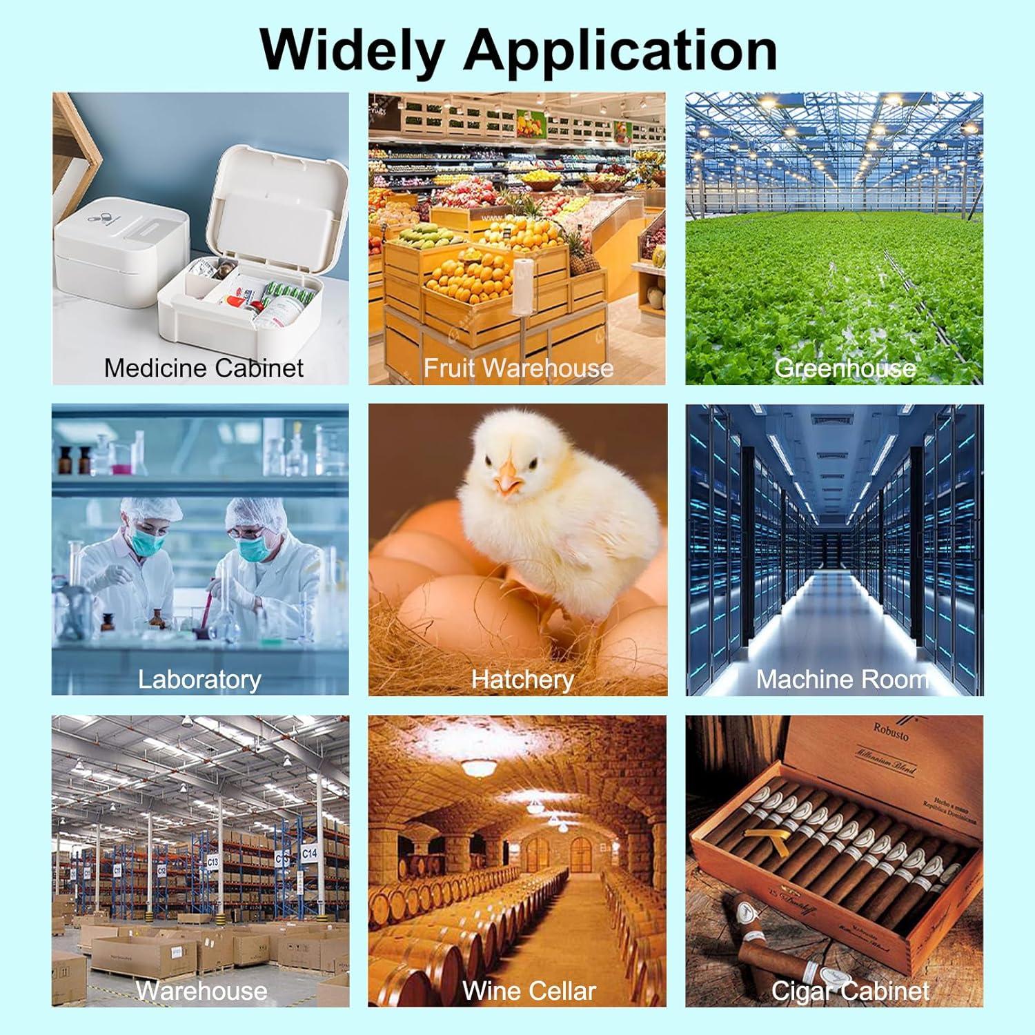 Termómetro Digital Inteligente Zecamin TH02 Pro WiFi con Alertas