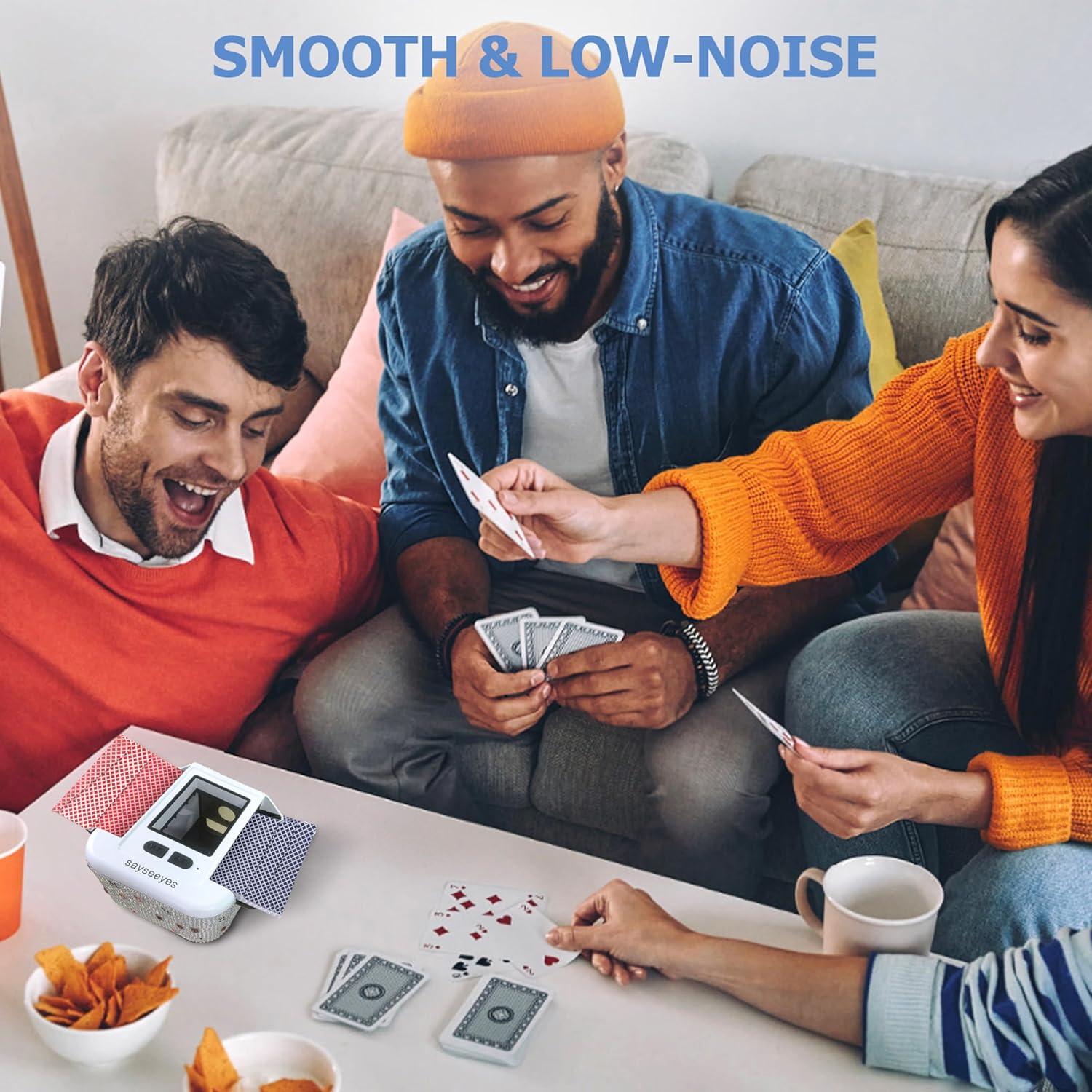 Máquina Barajadora Automática SAYSEEYES JACSMW01 Recargable