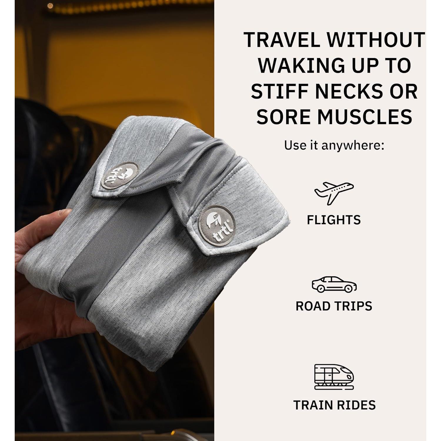 Almohada de Cuello Trtl Pillow Plus - Soporte Ergonómico y Lavable