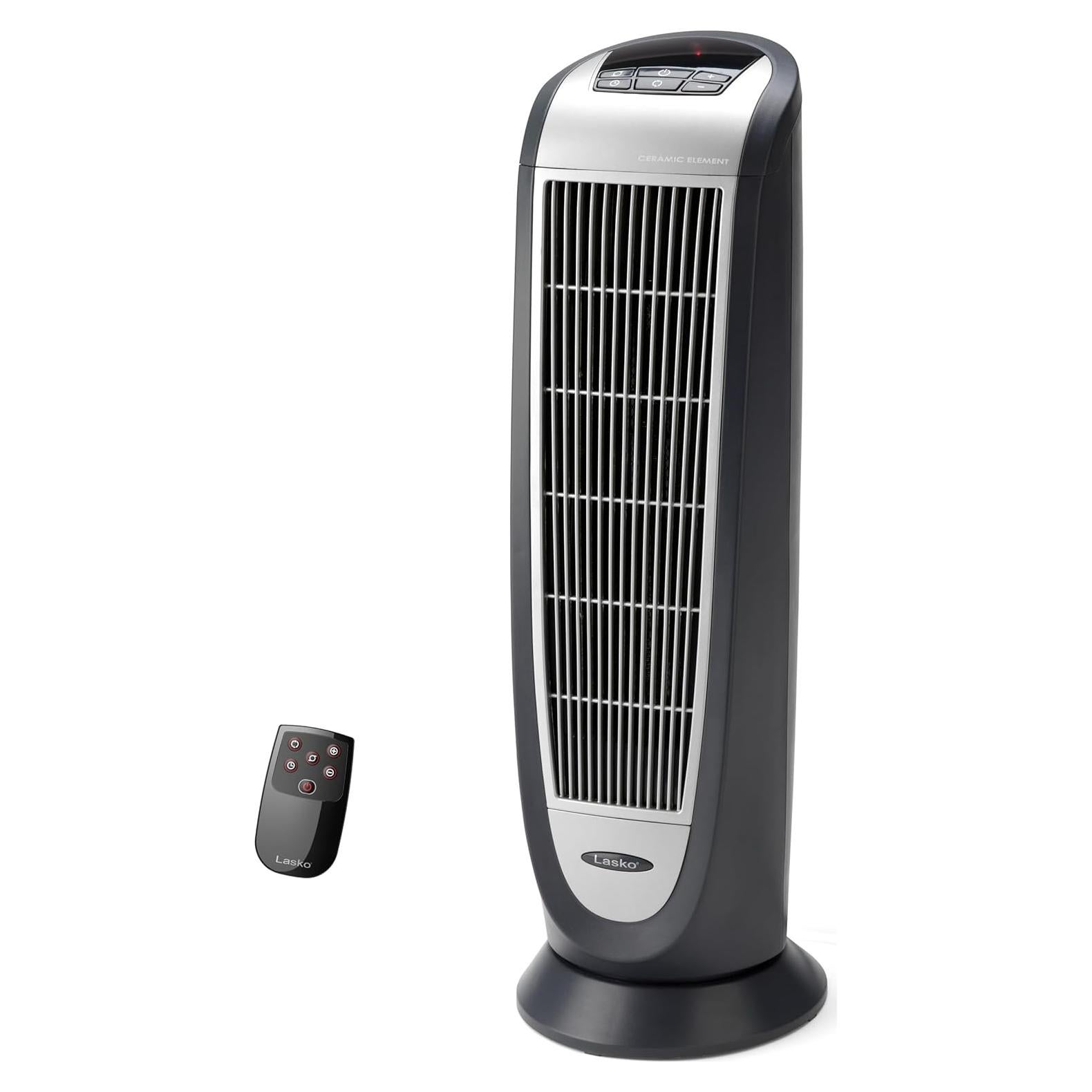 Calentador de Torre Cerámico Lasko 5160 1500W con Control Remoto