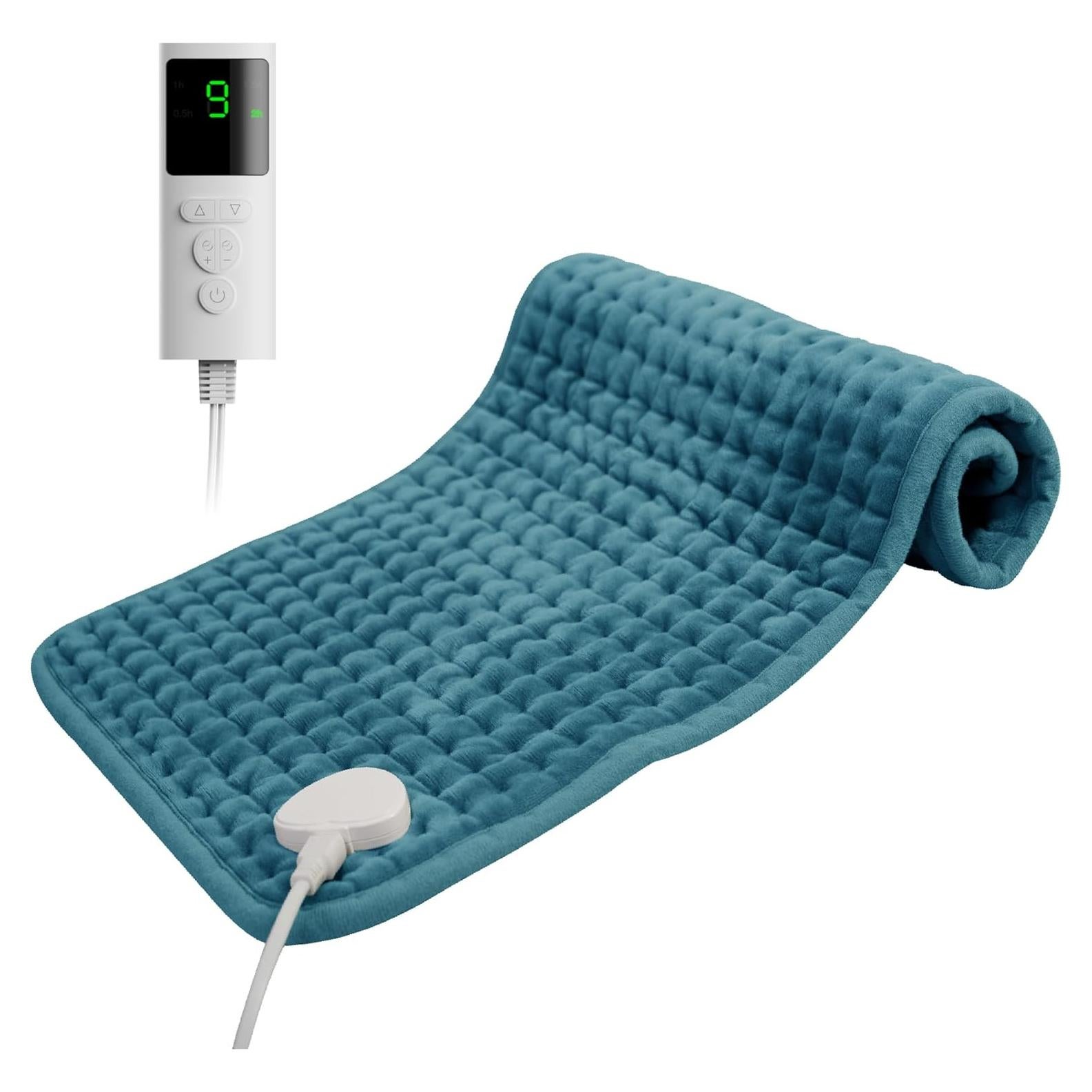 Almohadilla Térmica Vivilime 61x30 cm 9 Niveles Calor Azul