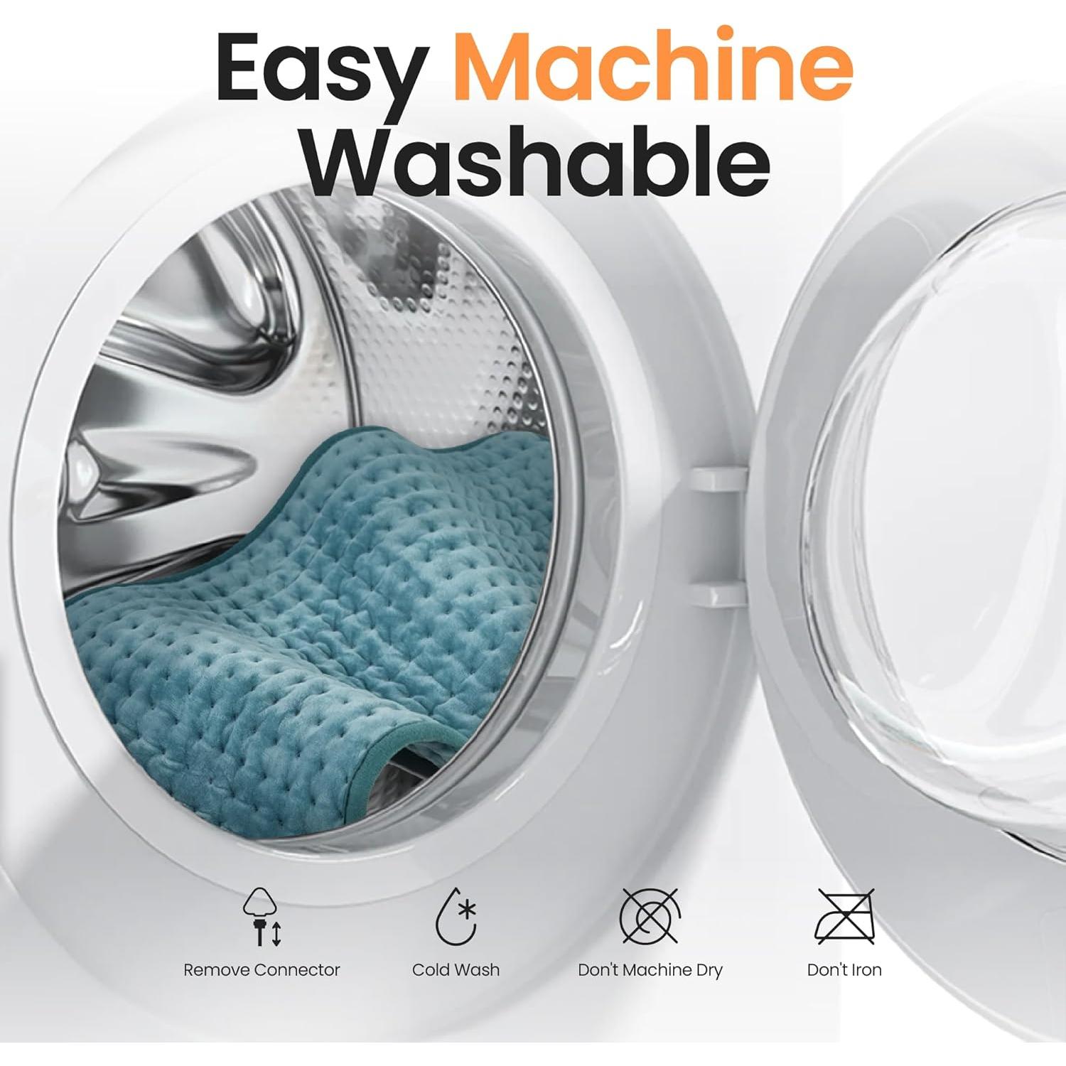 Almohadilla Térmica Vivilime 61x30 cm 9 Niveles Calor Azul