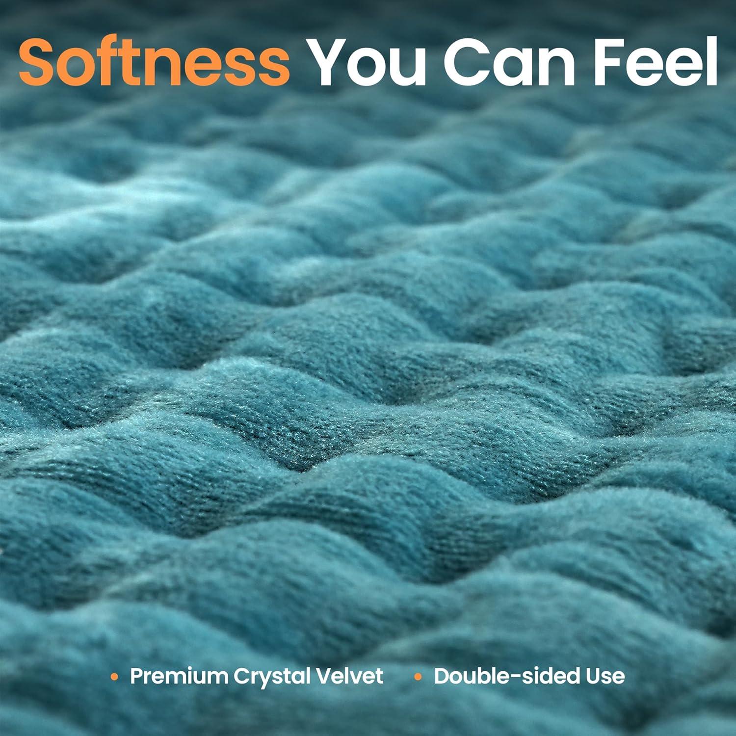 Almohadilla Térmica Vivilime 61x30 cm 9 Niveles Calor Azul